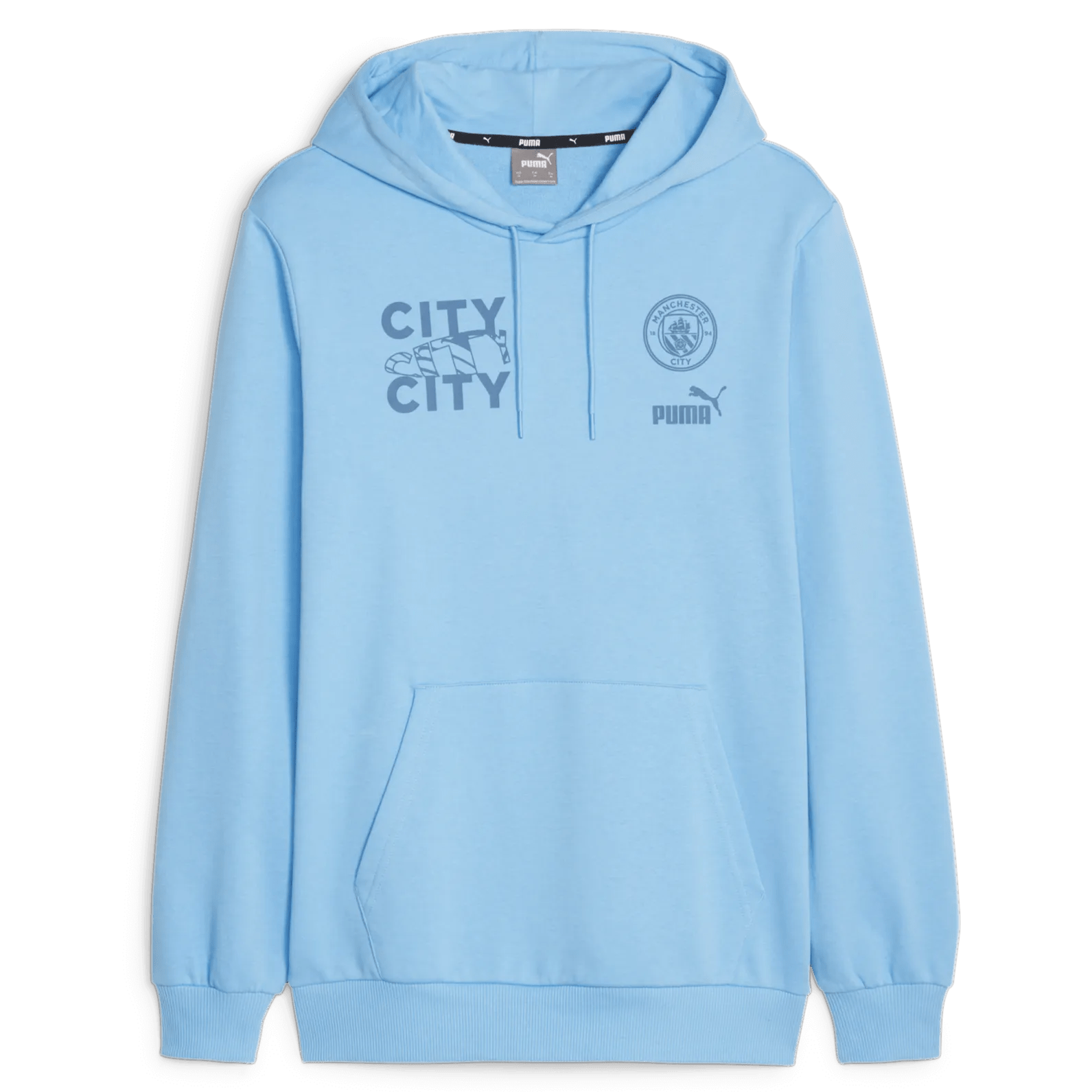 Puma 2023-24 Manchester City Men's Ftbl Core Graphic Hoody