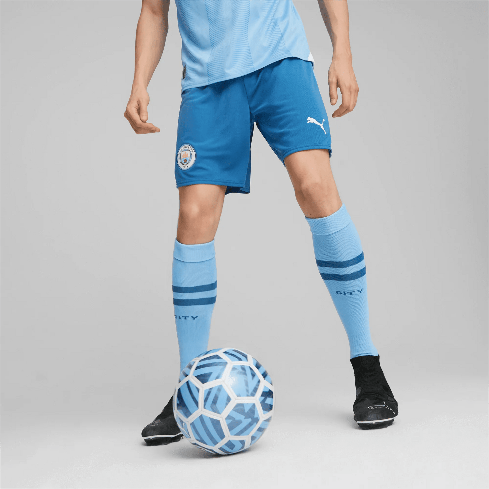 Puma 2023-24 Manchester City Men's Home Shorts