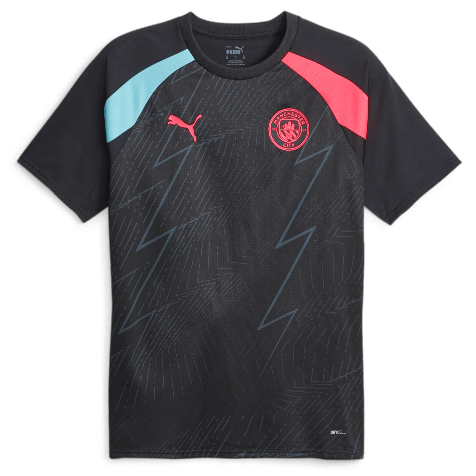 Puma 2023-24 Manchester City Men's SS Pre-Match Jersey