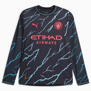 Puma 2023-24 Manchester City Men's Stadium Third Long-Sleeve Jersey