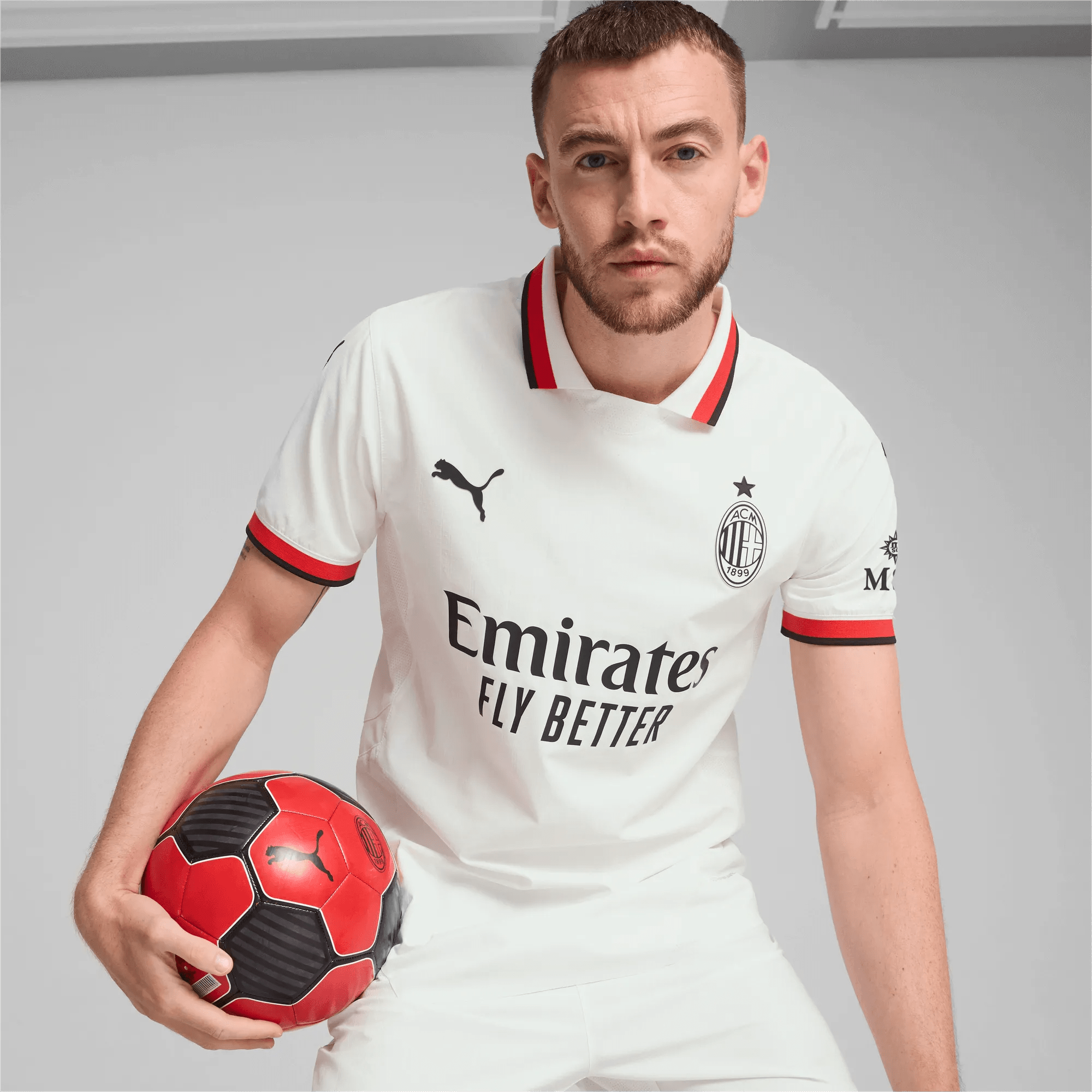 Puma 2024-25 AC Milan Men's Authentic Away Jersey