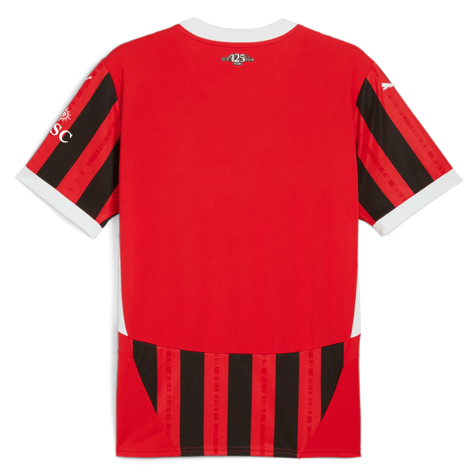 Puma 2024-25 AC Milian Men's Stadium Home Jersey (Back)