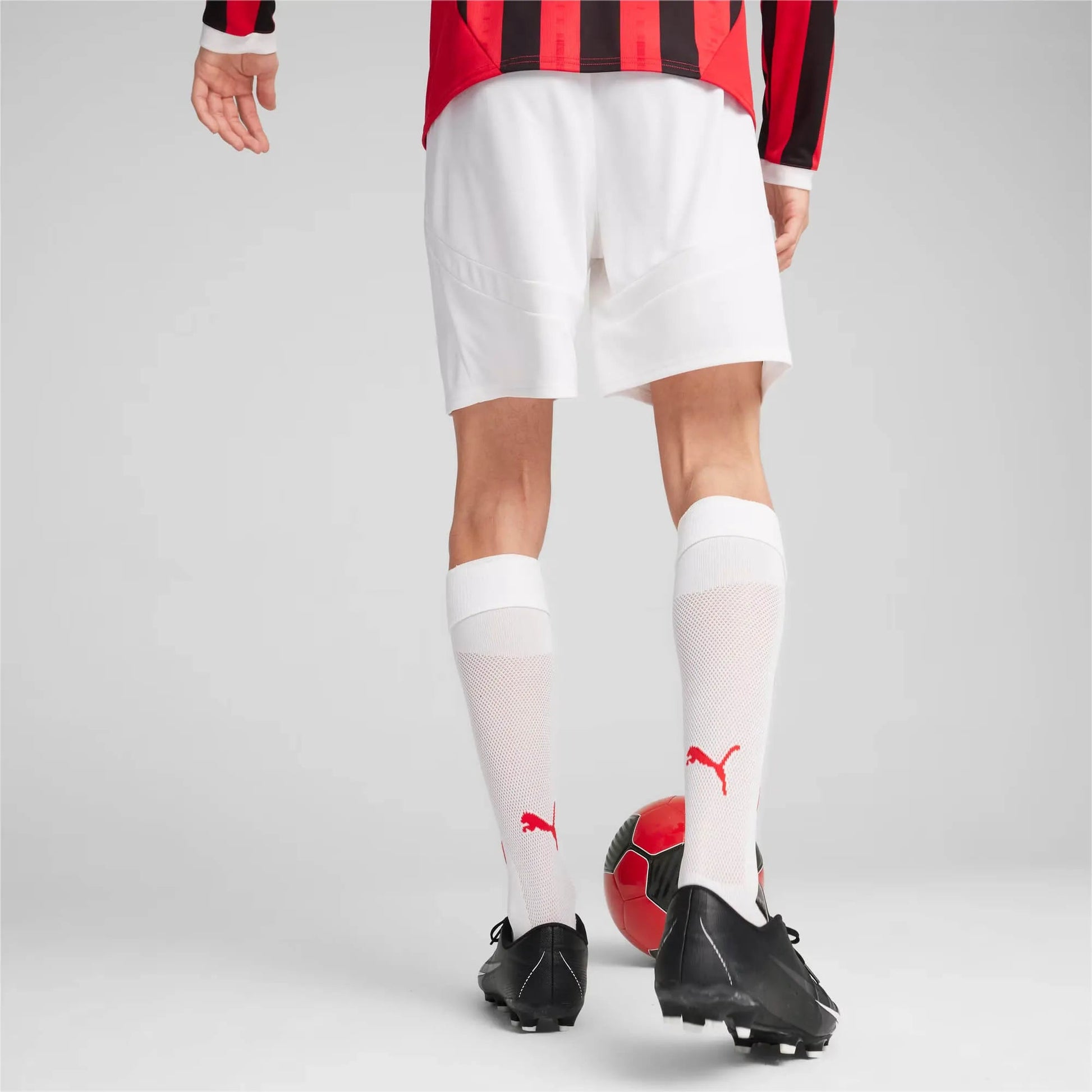 Puma 2024-25 AC Milan Men's Stadium Home Shorts