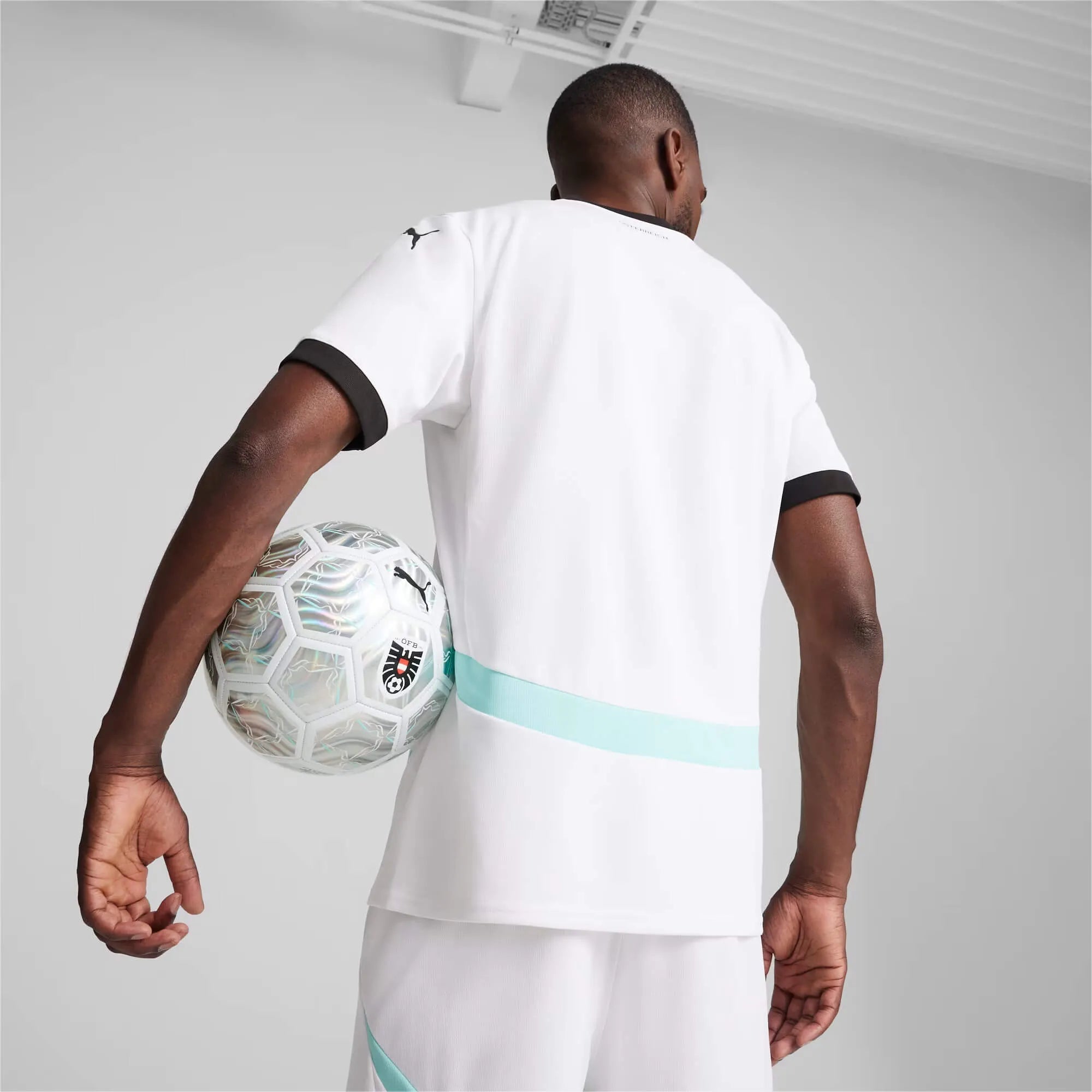 Puma 2024-25 Austria Stadium Away Jersey (Model - Back)