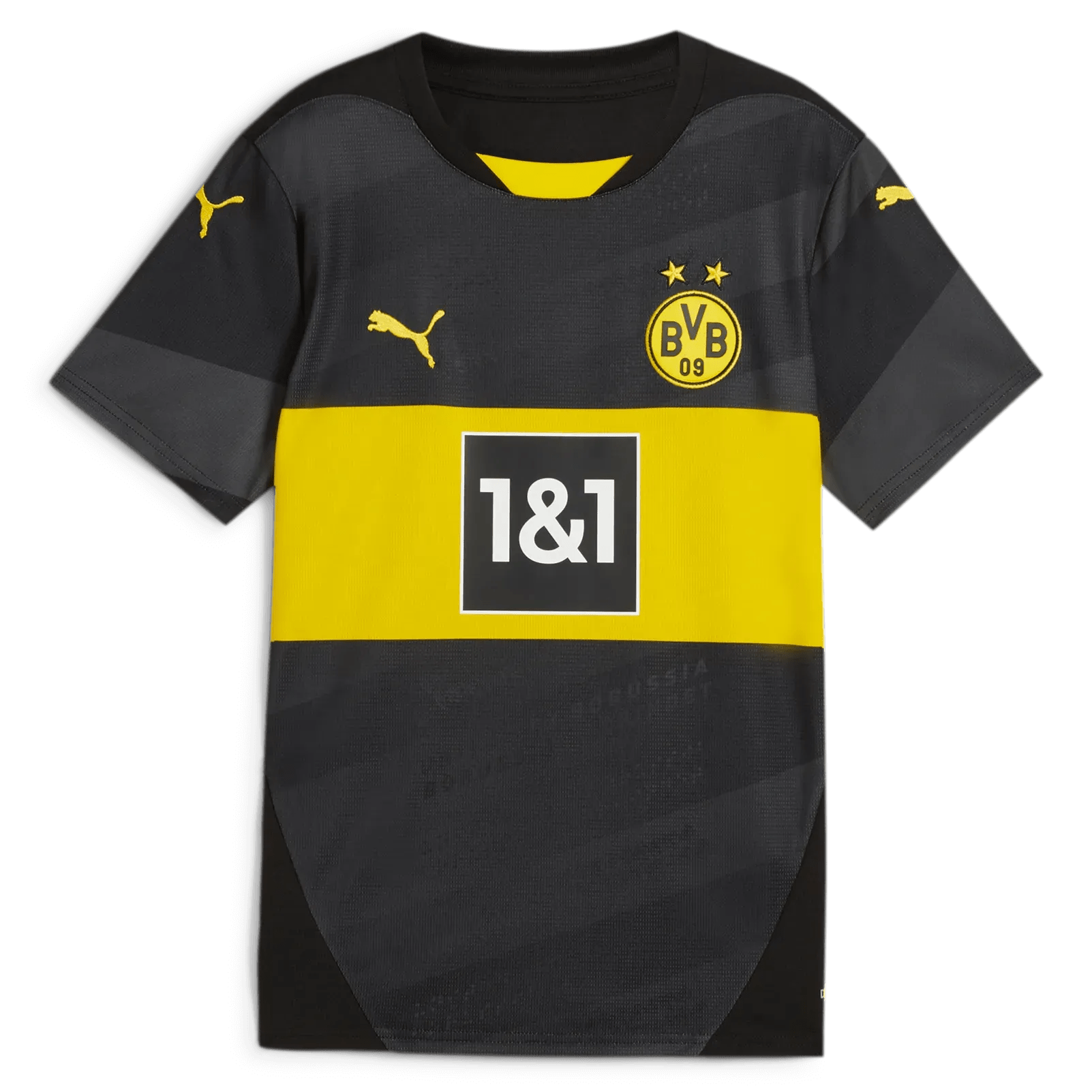 Puma 2024-25 Borussia Dortmund Youth Stadium Away Jersey (Front)