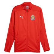 Puma 2024-25 Chivas Men's Training Jacket Puma Red-Puma Silver (Front)