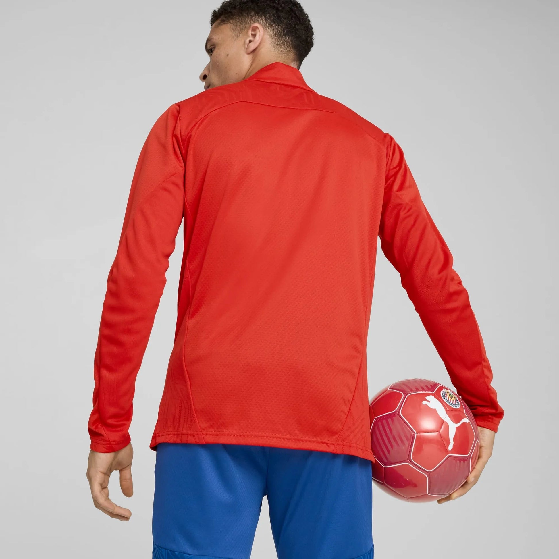 Puma 2024-25 Chivas Men's Training Jacket (Model - Back)