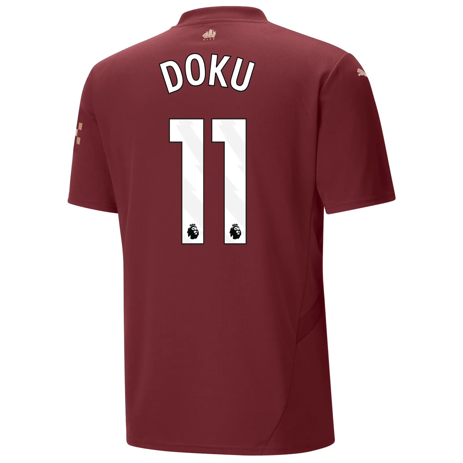 Puma 2024-25 Manchester City Men's Stadium Third Jersey (Doku)