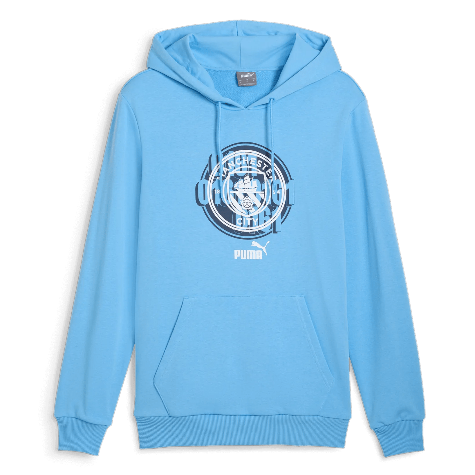 Puma 2024-25 Manchester City Men's FTBLCulture Hoodie (Front)
