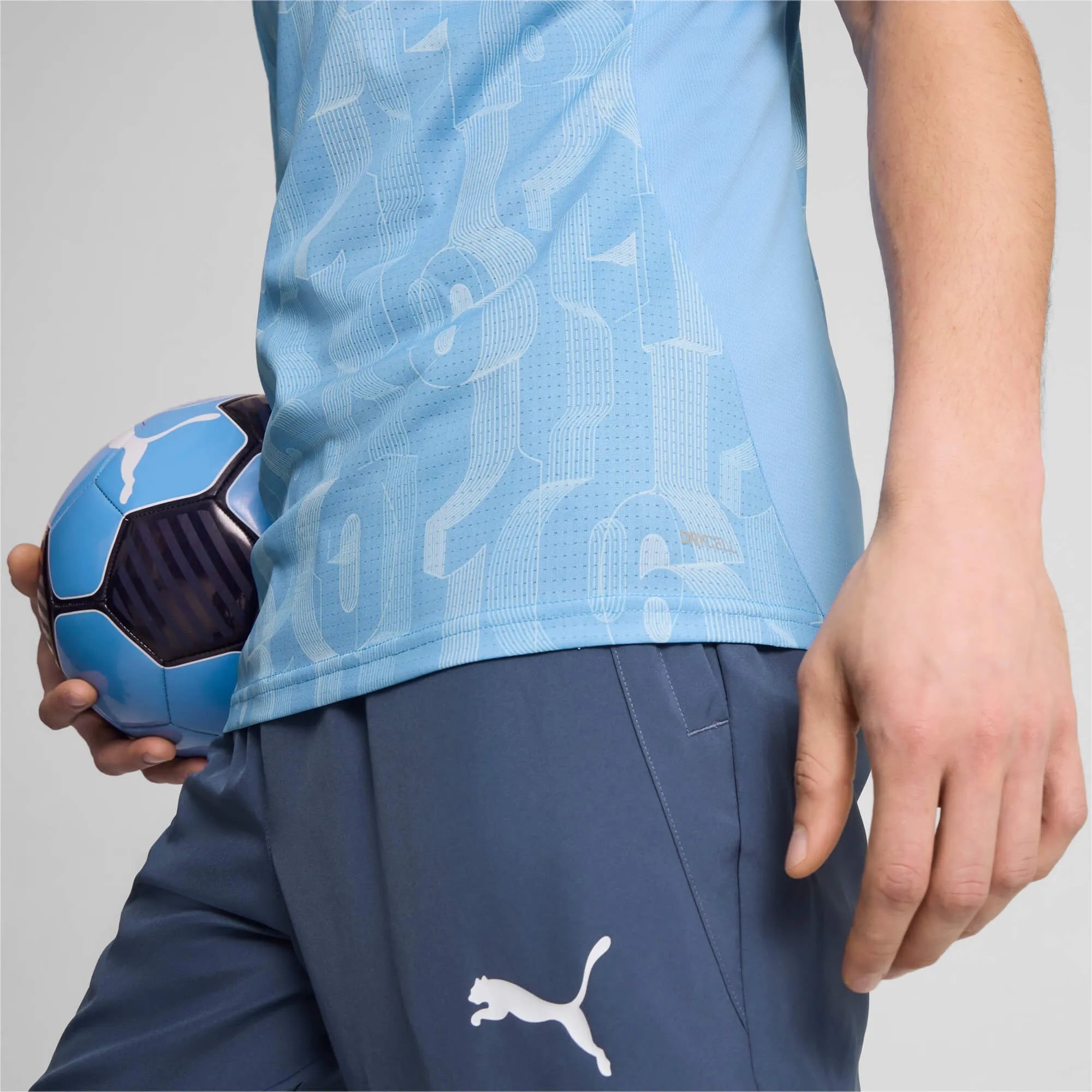 Puma 2024-25 Manchester City Men's Pre-Match Jersey (Detail 2)
