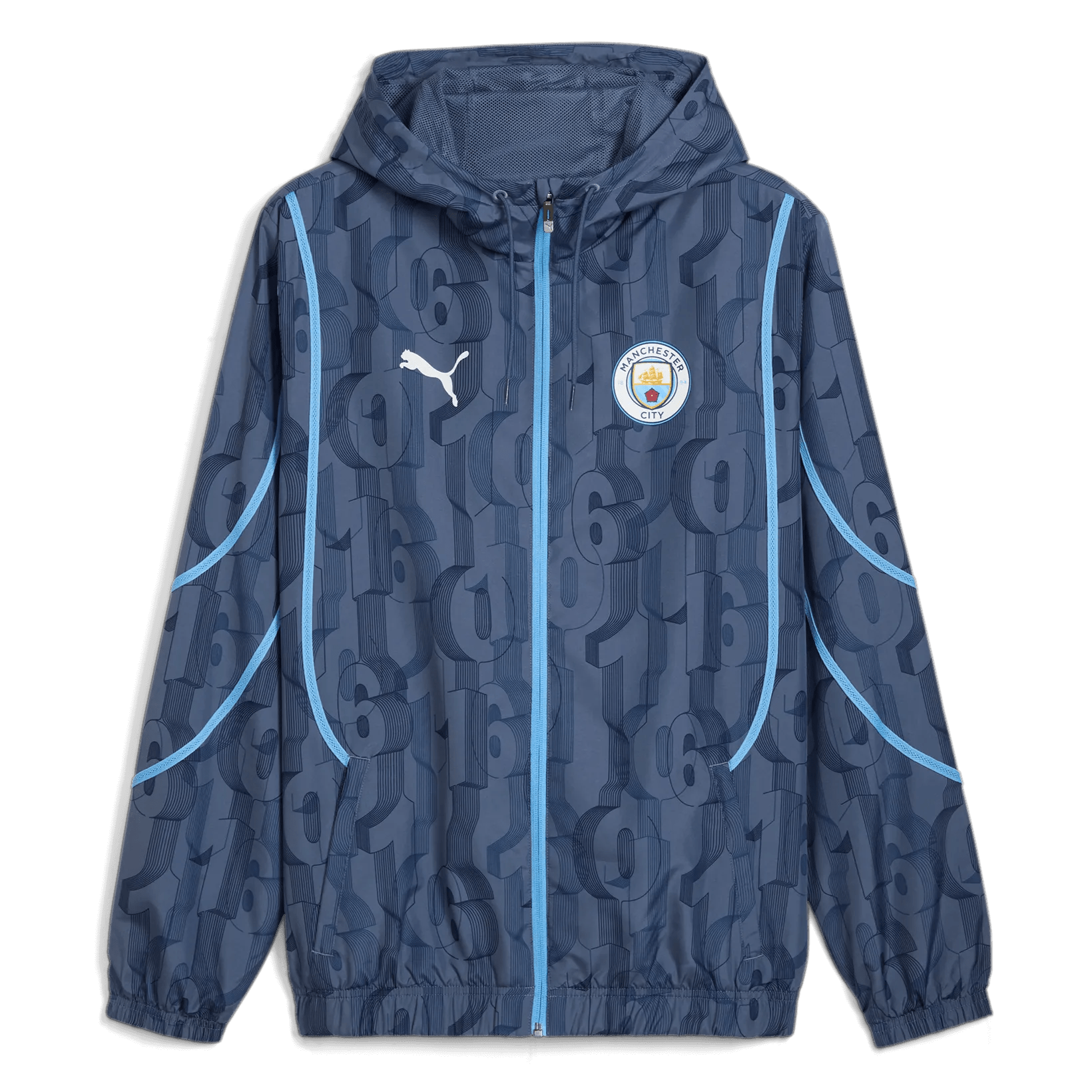 Puma 2024-25 Manchester City Men's Pre-Match Woven Jacket