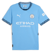 Puma 2024-25 Manchester City Men's Stadium Jersey (Front)