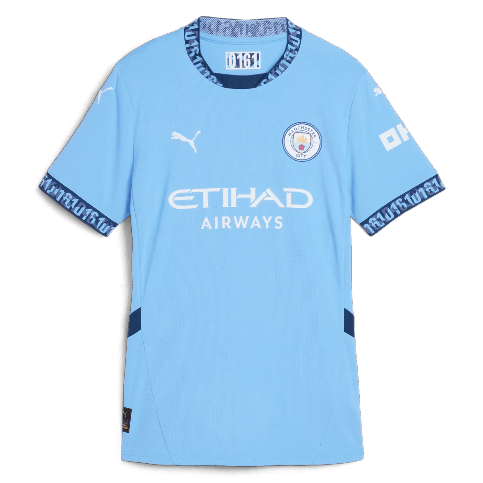 Puma 2024-25 Manchester City Women's Stadium Home Jersey (Front)
