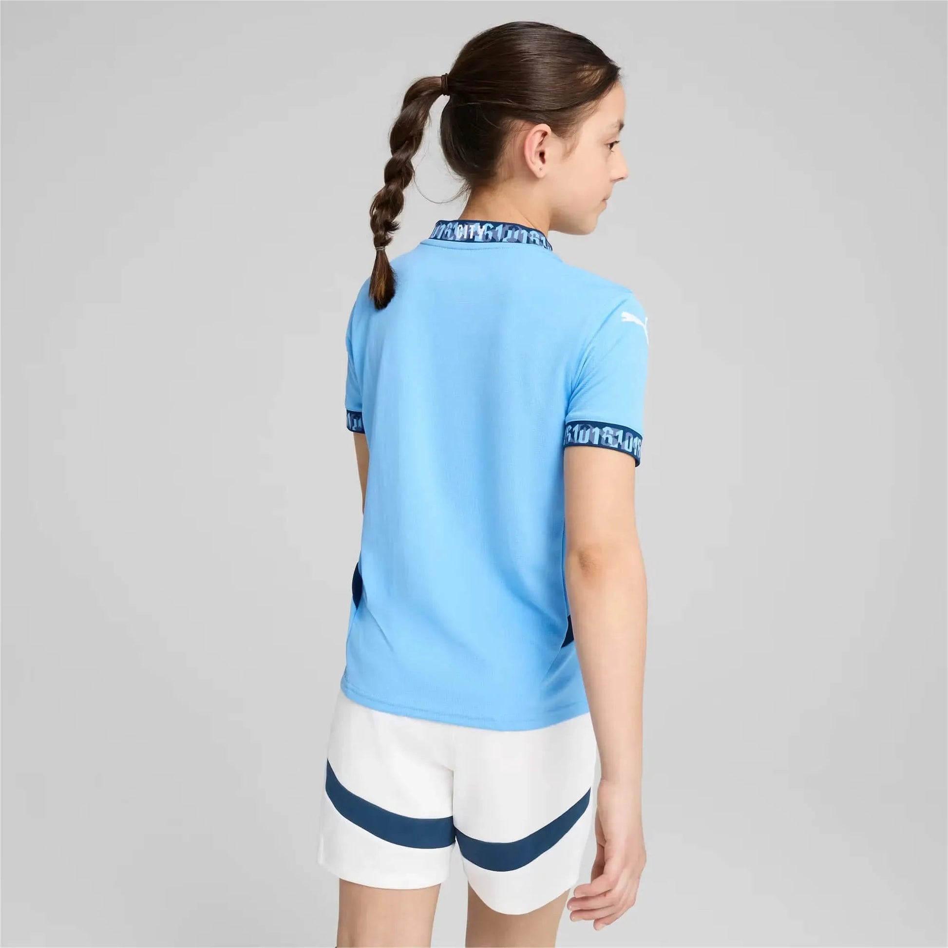 Puma 2024-25 Manchester City Youth Stadium Home Jersey