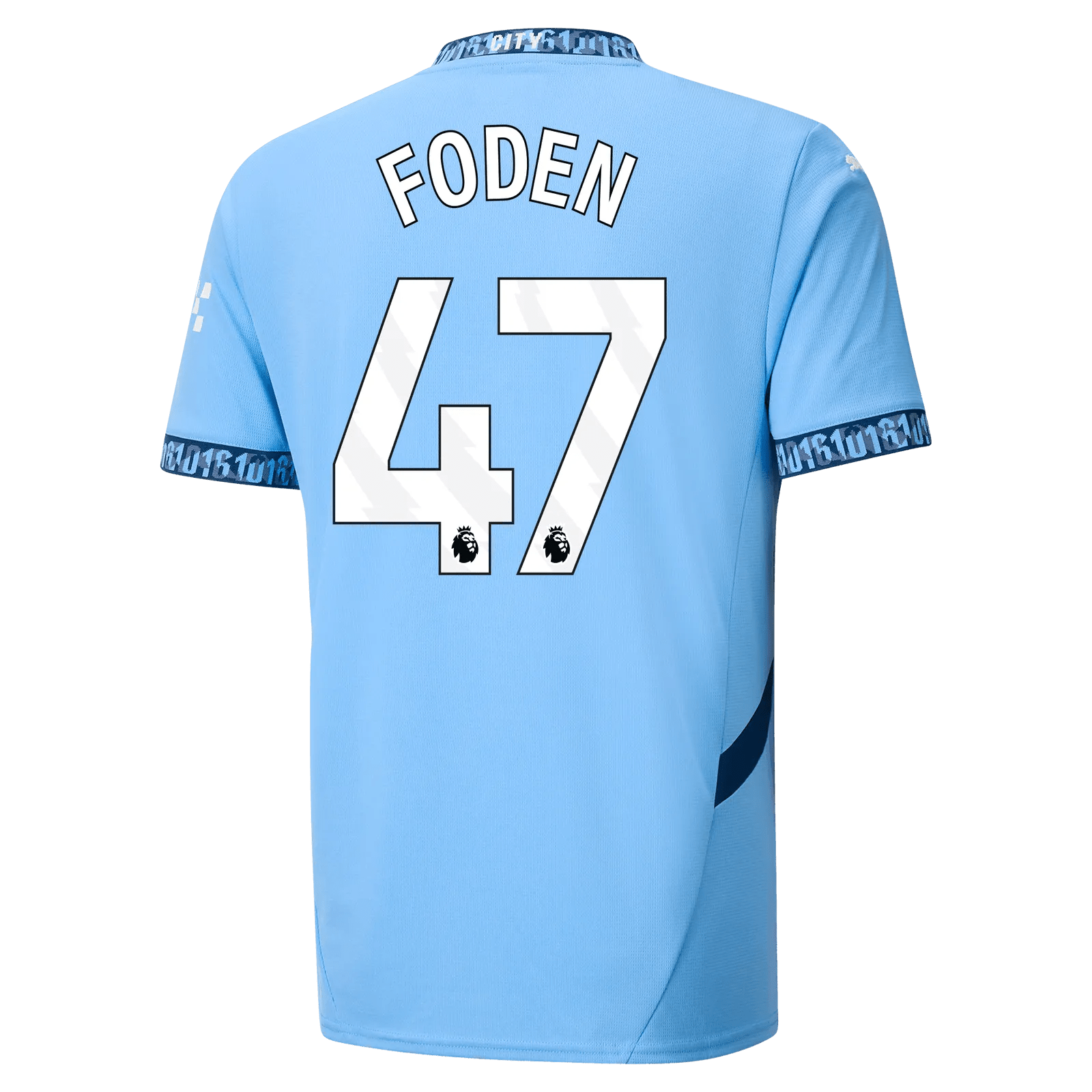 Puma 2024-25 Manchester City Youth Stadium Home Jersey