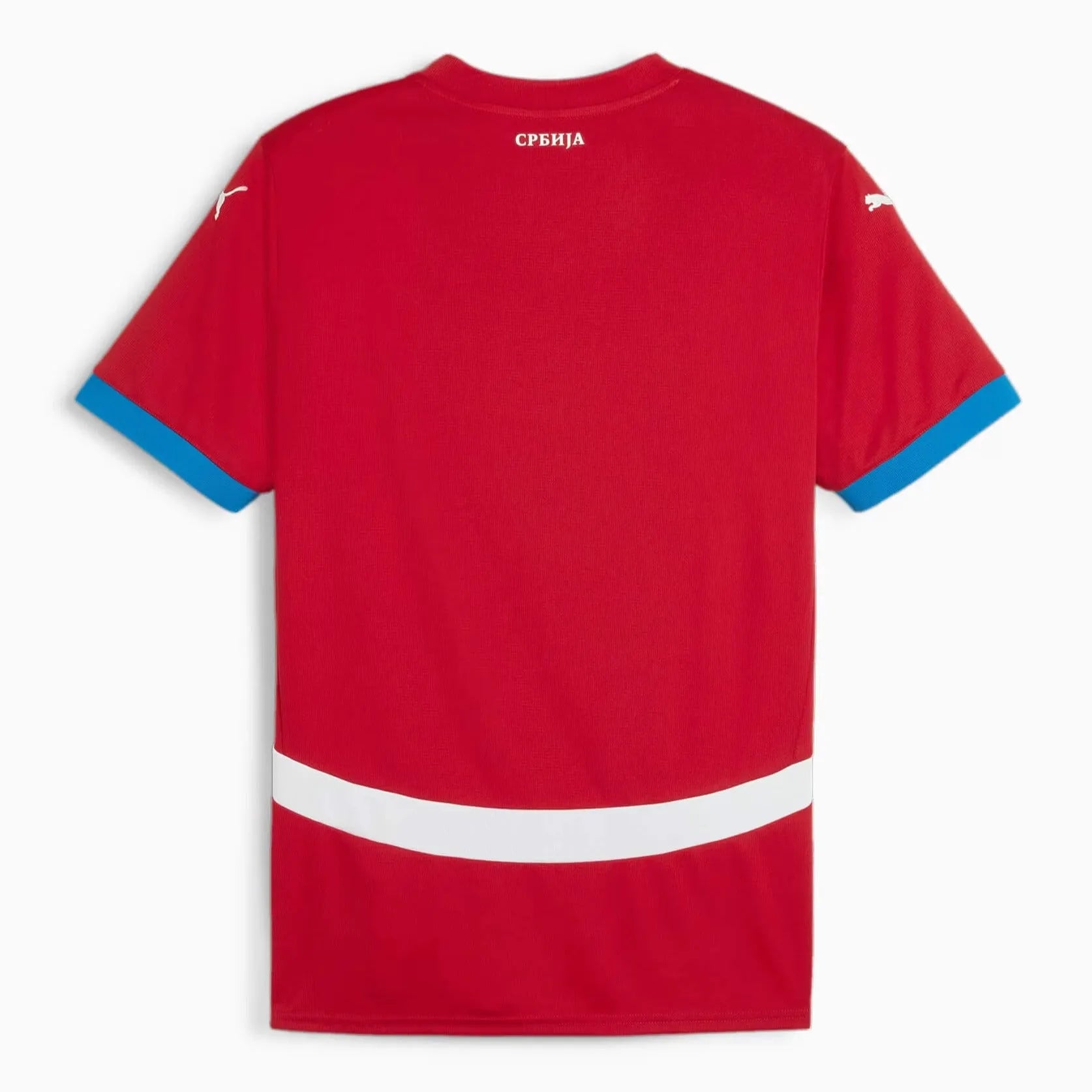 Puma 2024-25 Serbia Stadium Home Jersey (Back)