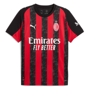 Puma 2025-26 AC Milan Men's Stadium Home Soccer Jersey