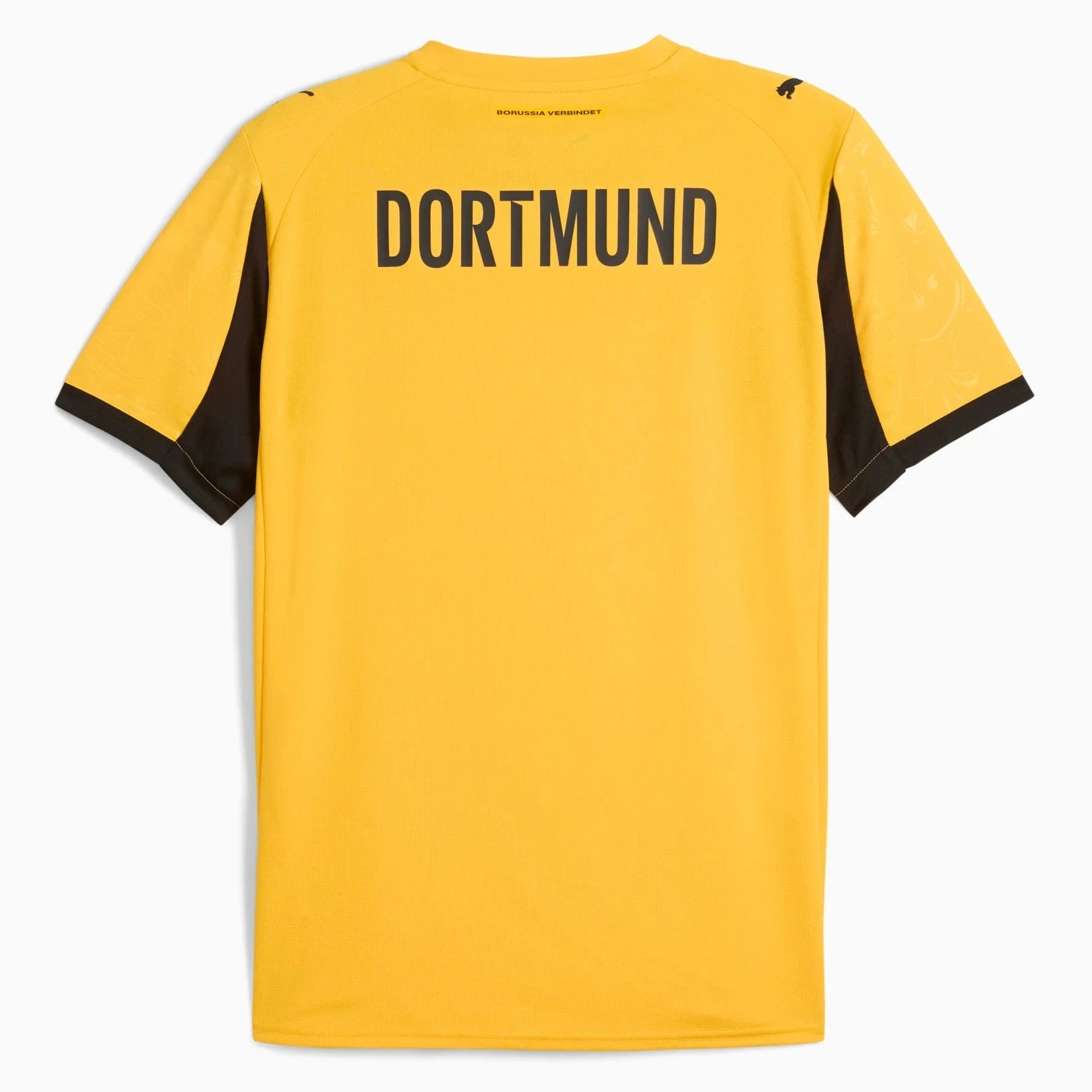 Puma 2025-26 Borussia Dortmund Men's Stadium Cup Soccer Jersey (Back)