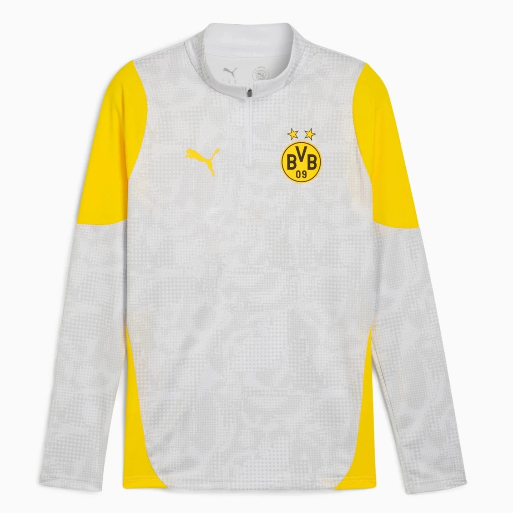 Puma 2025-26 Borussia Dortmund Men's Training 1/4 Zip Top (Front)