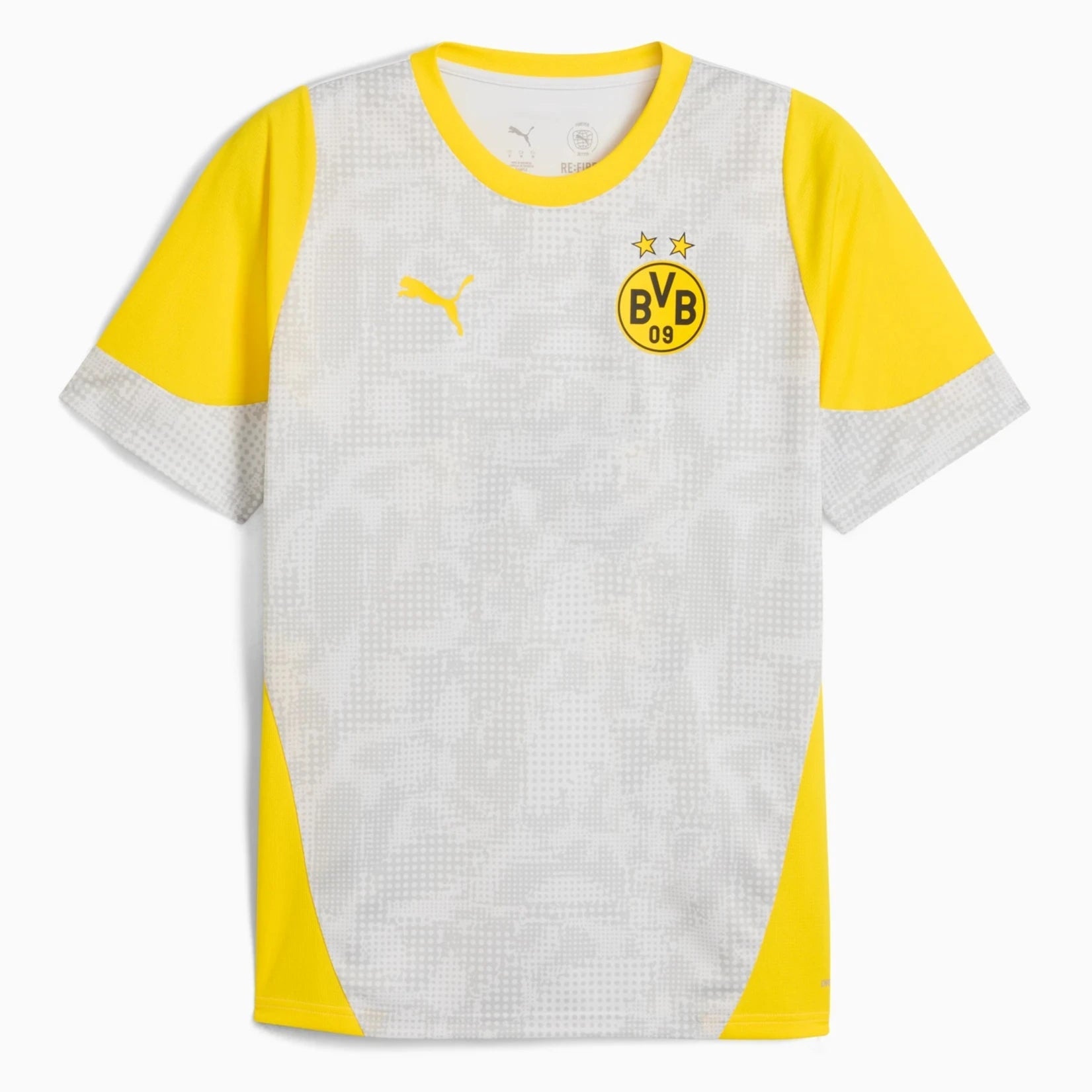 Puma 2025-26 Borussia Dortmund Men's Training Soccer Jersey (Front)