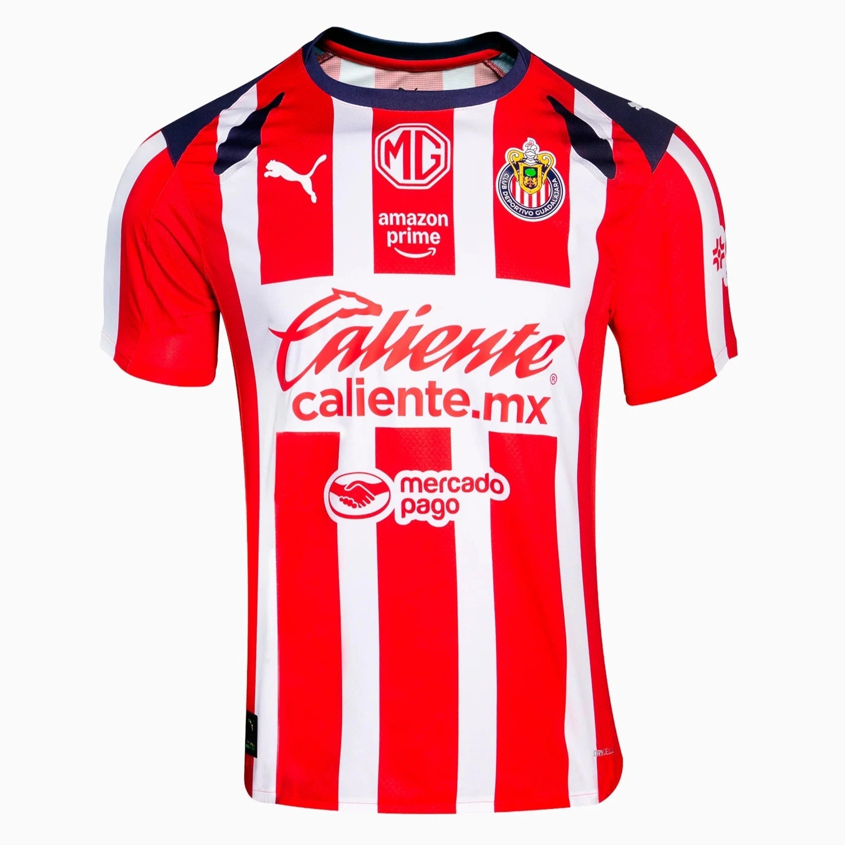 Puma 2025-26 Chivas Men's Authentic Home Soccer Jersey (Front)