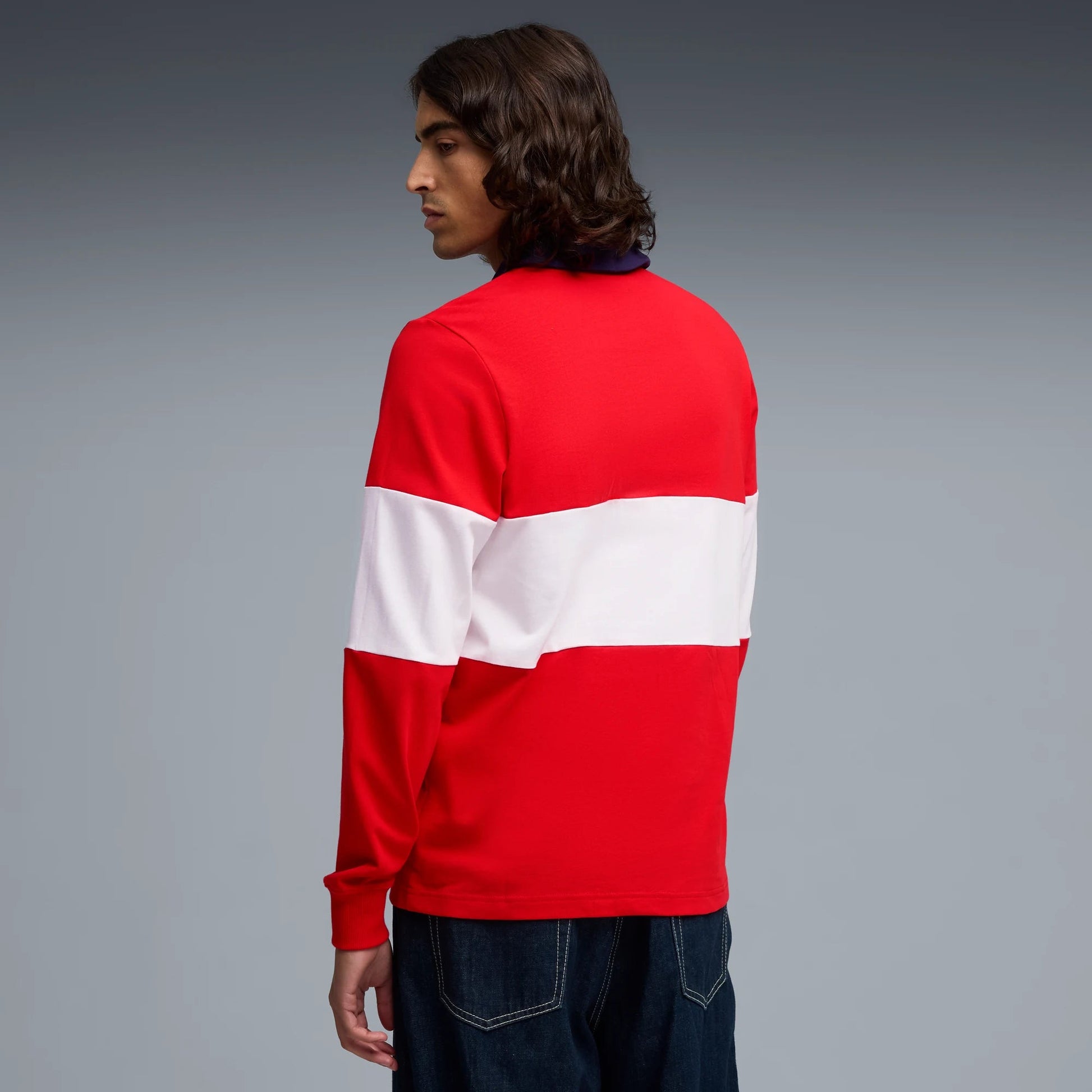 Puma 2025-26 Chivas Men's Rugby Polo (Model - Back)