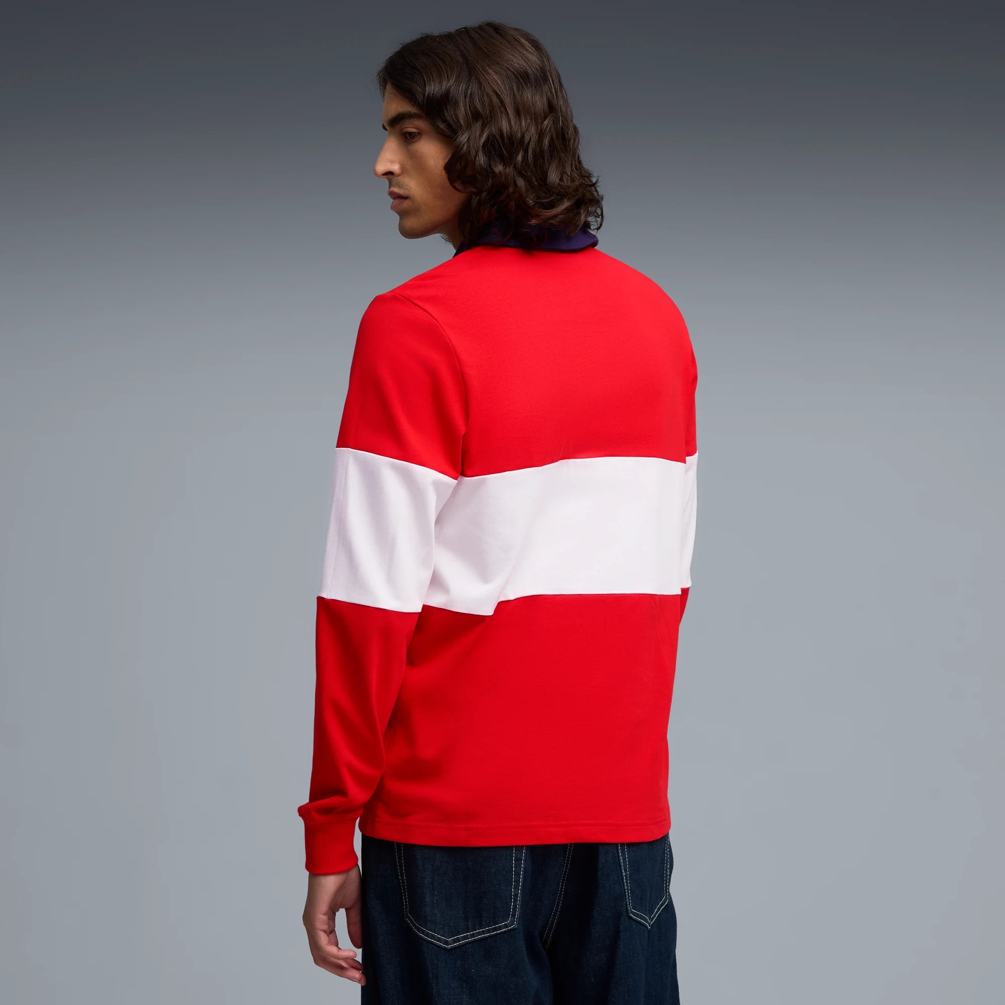 Puma 2025-26 Chivas Men's Rugby Polo (Model - Back)