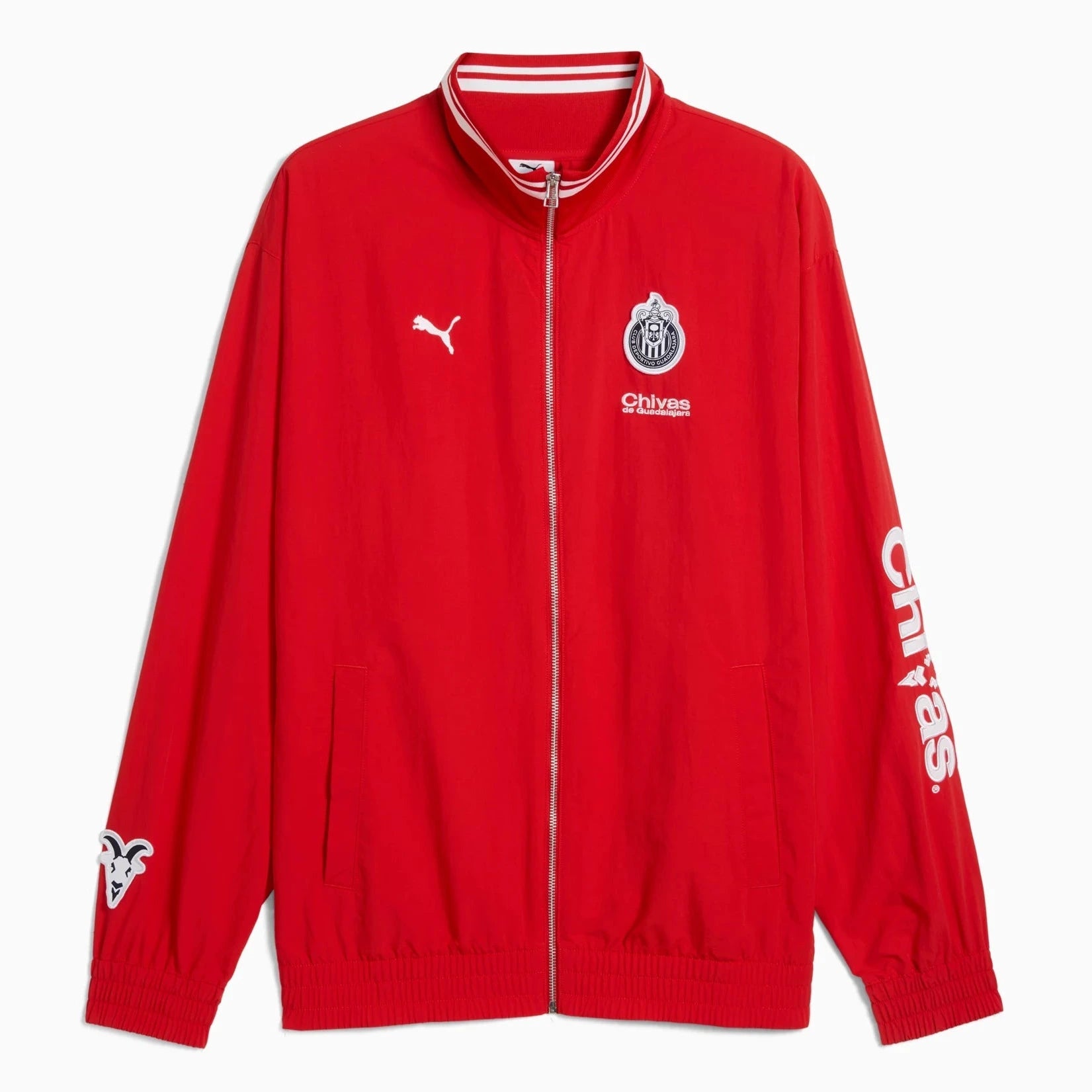 Puma 2025-26 Chivas Men's Varsity Jacket (Front)