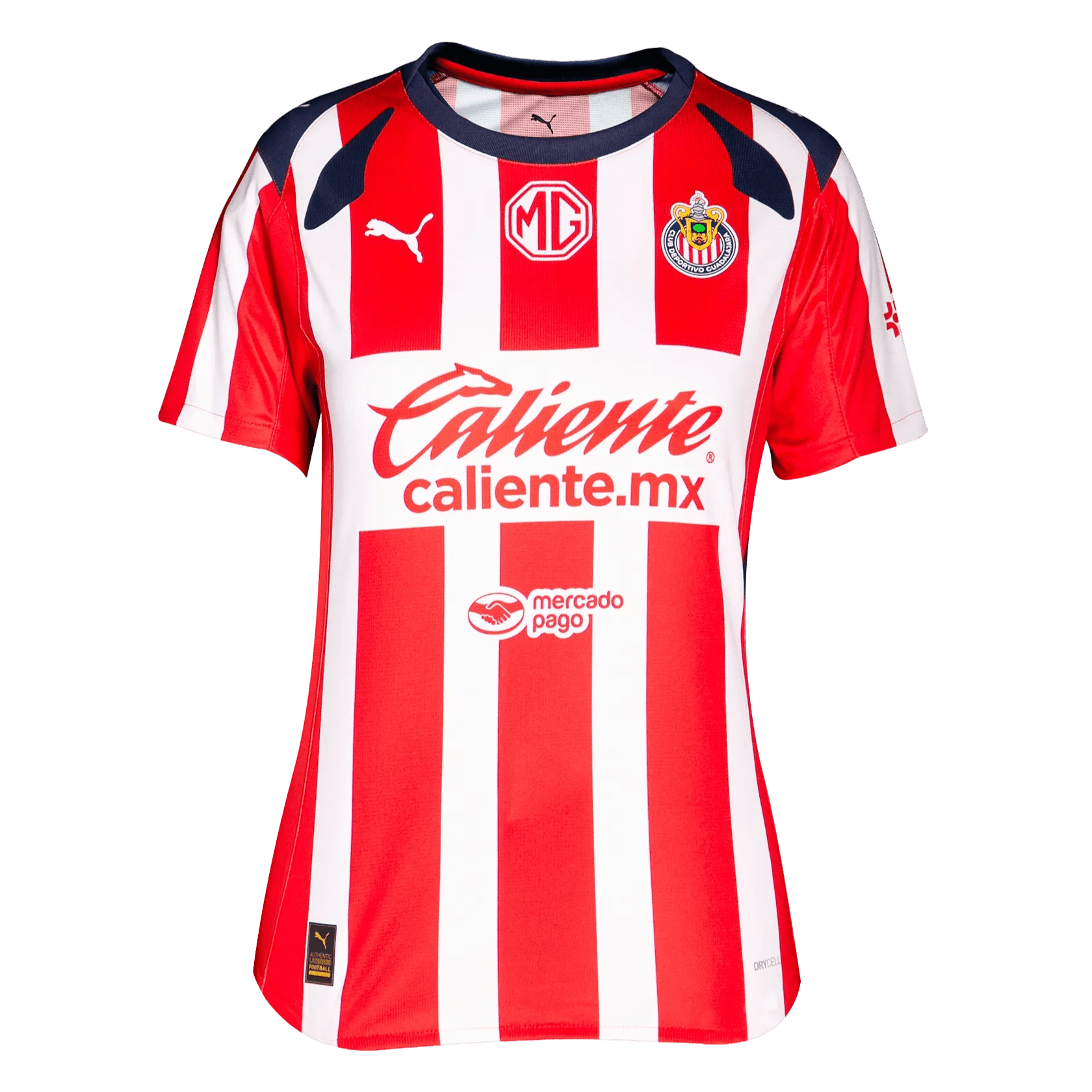 Puma 2025-26 Chivas Women's Stadium Home Soccer Jersey (Front)