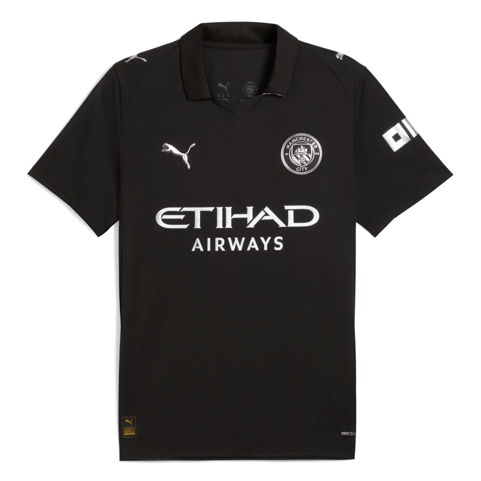 Puma 2025-26 Manchester City Men's Stadium Away Soccer Jersey (Front)