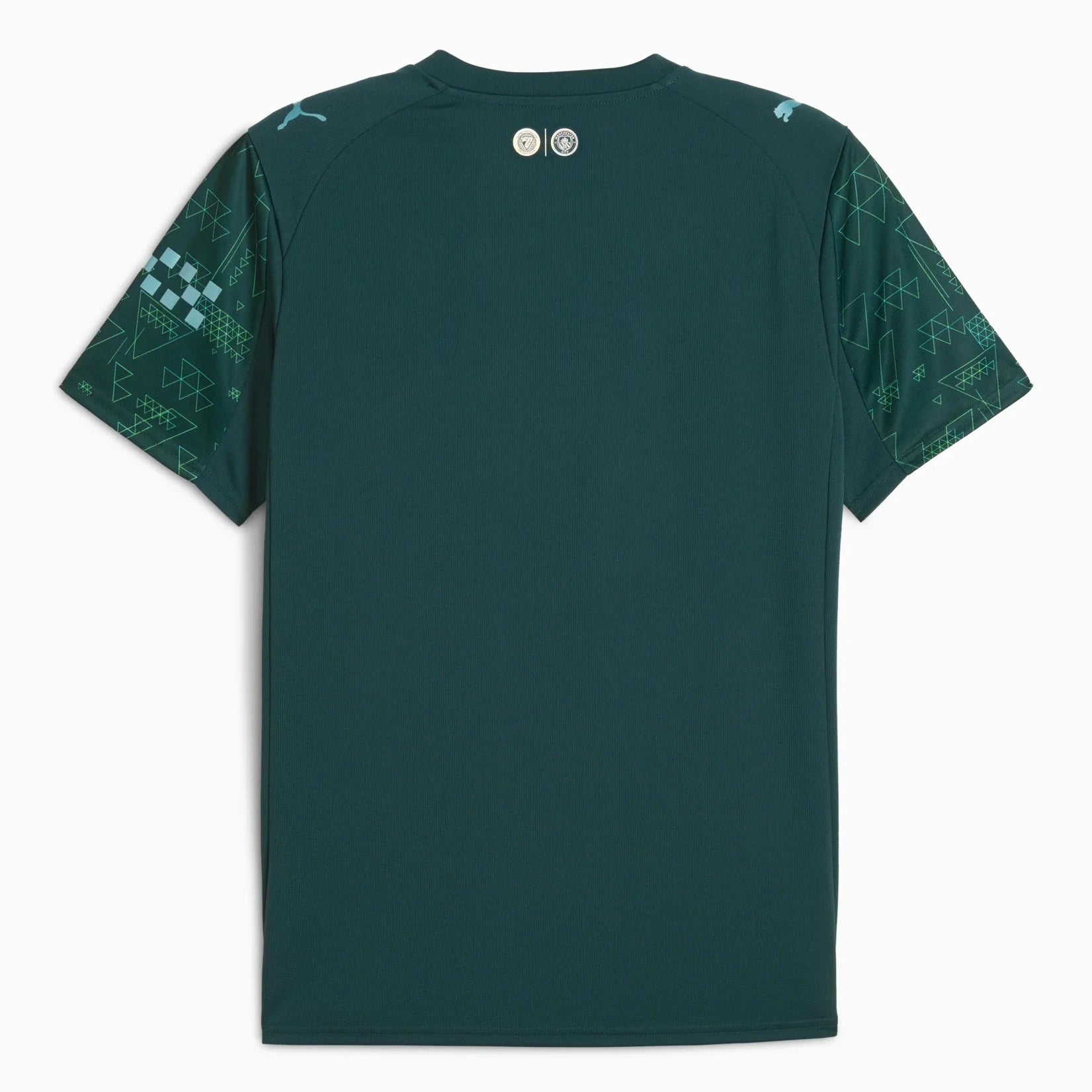 Puma 2025-26 Manchester City Men's Stadium Fourth Soccer Jersey (Back)