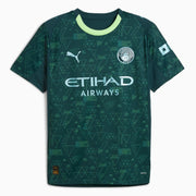Puma 2025-26 Manchester City Men's Stadium Fourth Soccer Jersey (Front)