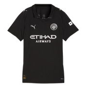 Puma 2025-26 Manchester City Women's Stadium Away Soccer Jersey (Front)
