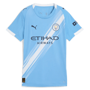 Puma 2025-26 Manchester City Women's Stadium Home Soccer Jersey (Front)