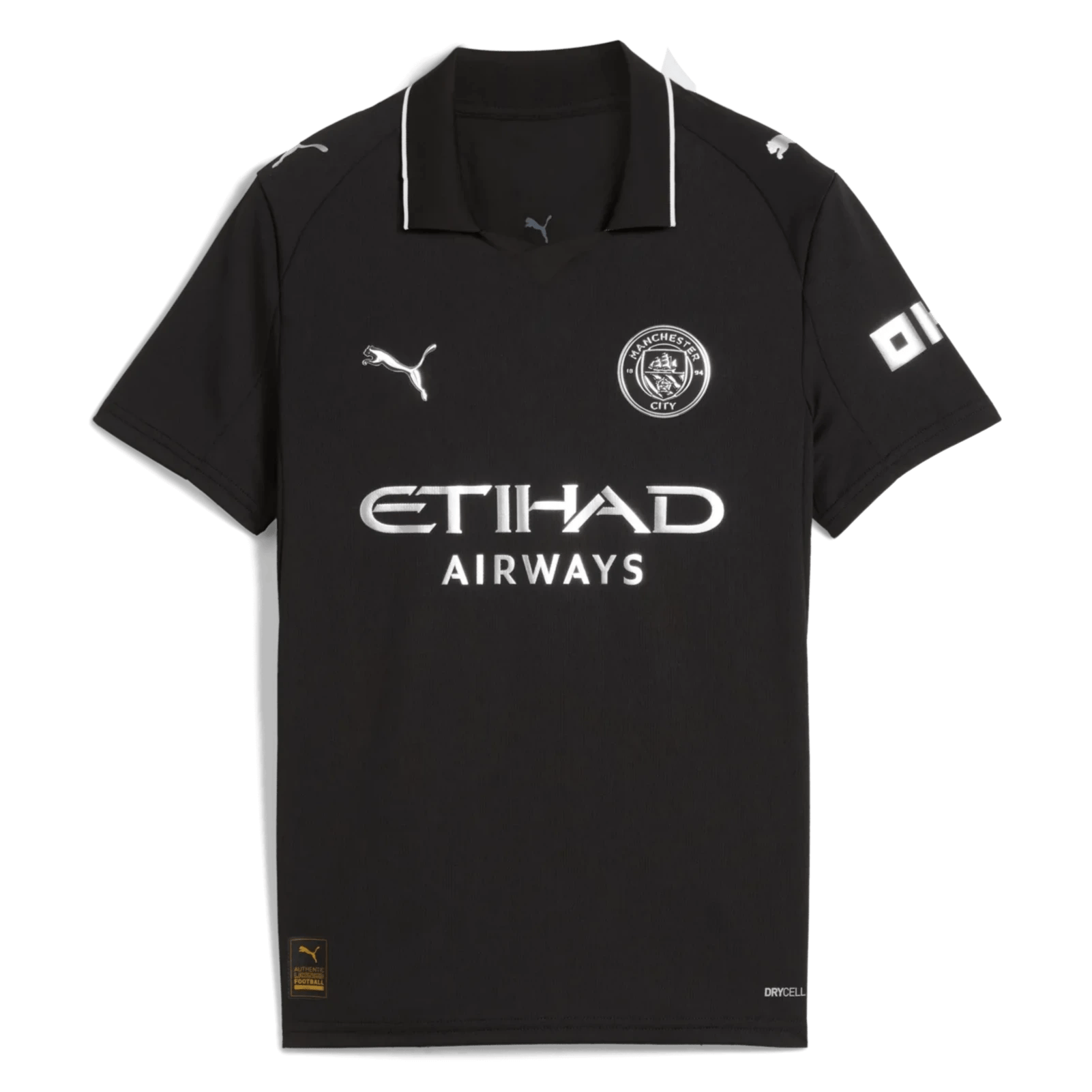 Puma 2025-26 Manchester City Youth Stadium Away Soccer Jersey (Front)