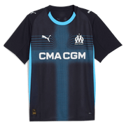 Puma 2025-26 Olympique de Marseille Men's Stadium Away Soccer Jersey (Front)