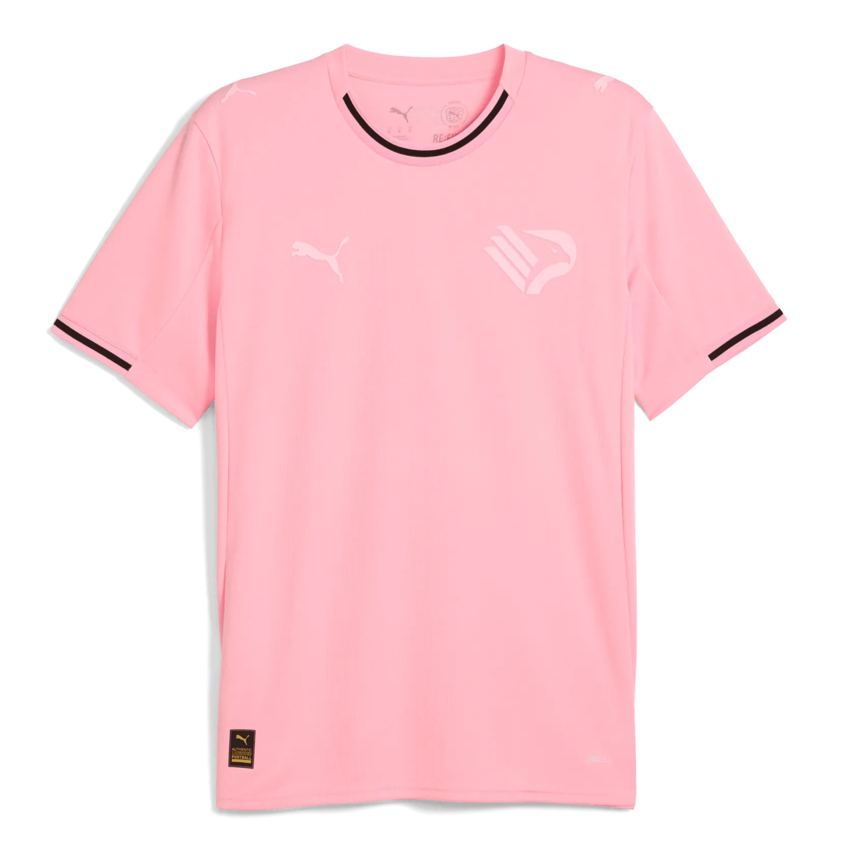 Puma 2025-26 Palermo Men's Stadium Home Soccer Jersey (Front)