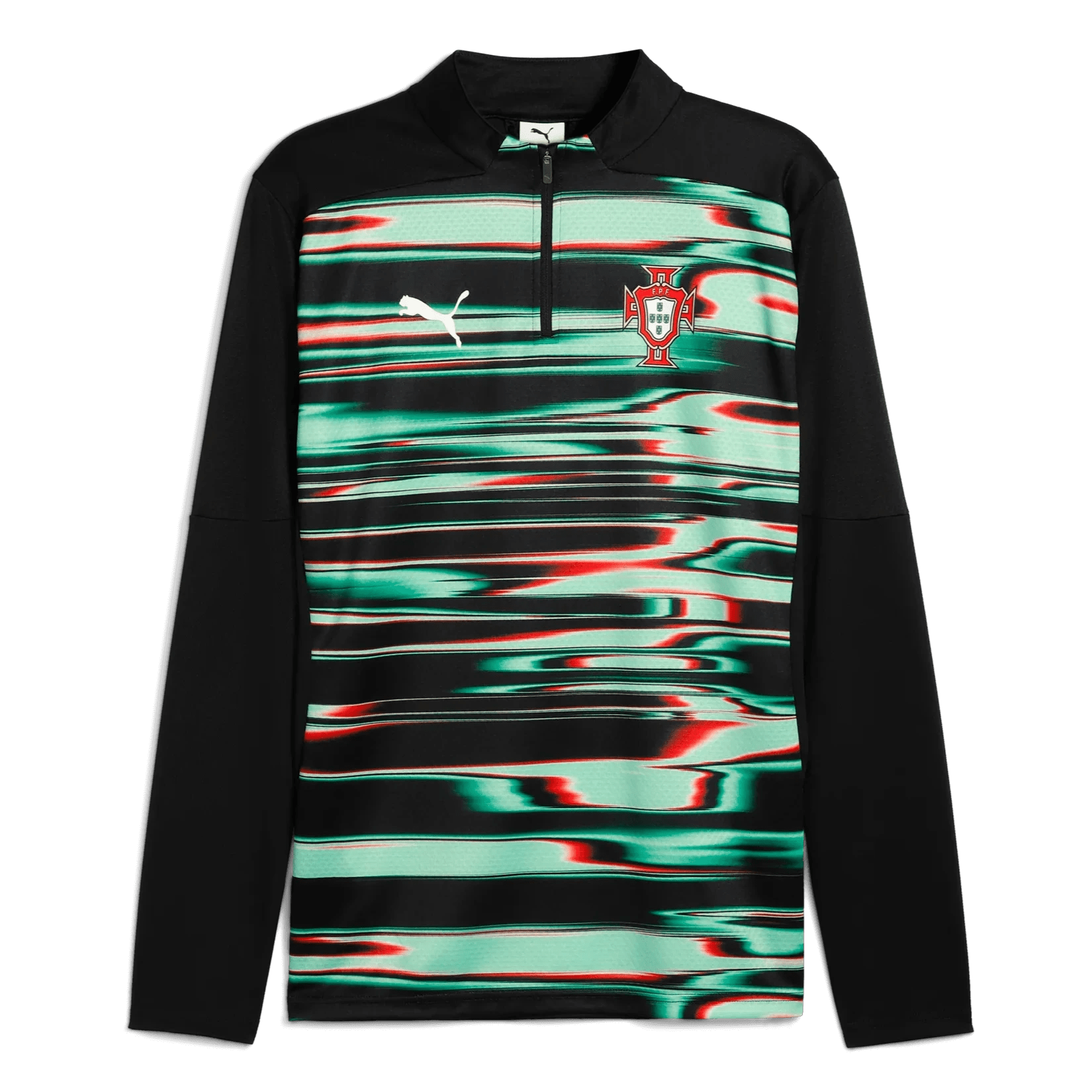 Puma 2025-26 Portugal Men's Pre-Match 1/4 Zip Top