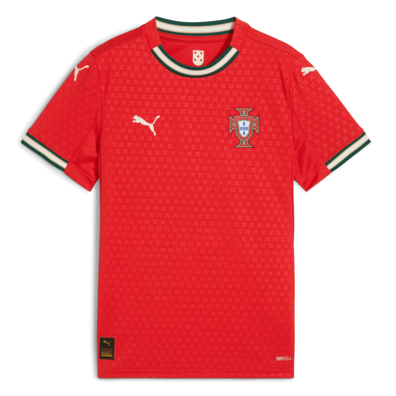 Puma 2025-26 Portugal Youth Stadium Home Jersey