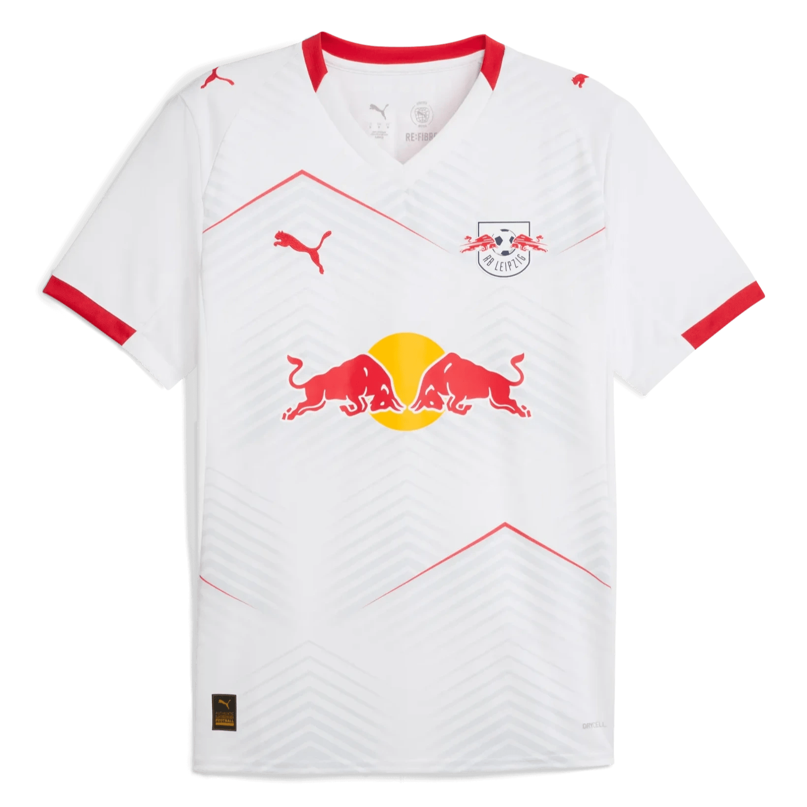 Puma 2025-26 RB Leipzig Stadium Home Soccer Jersey (Front)