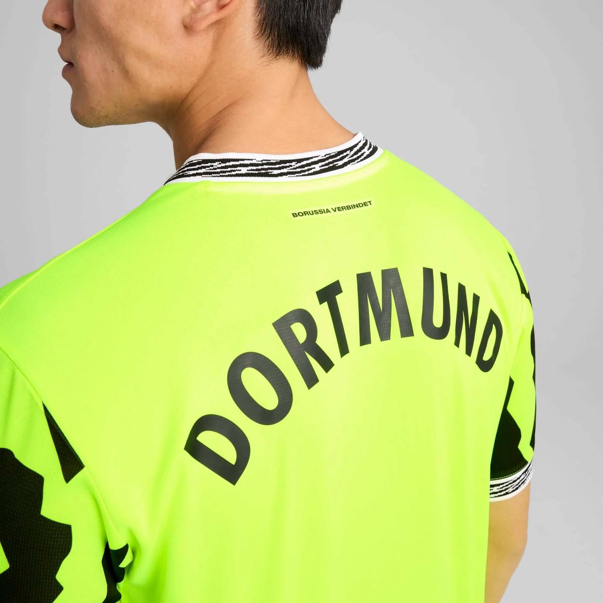 Puma 2025 Borussia Dortmund Men's Stadium Anniversary Soccer Jersey (Detail 2)