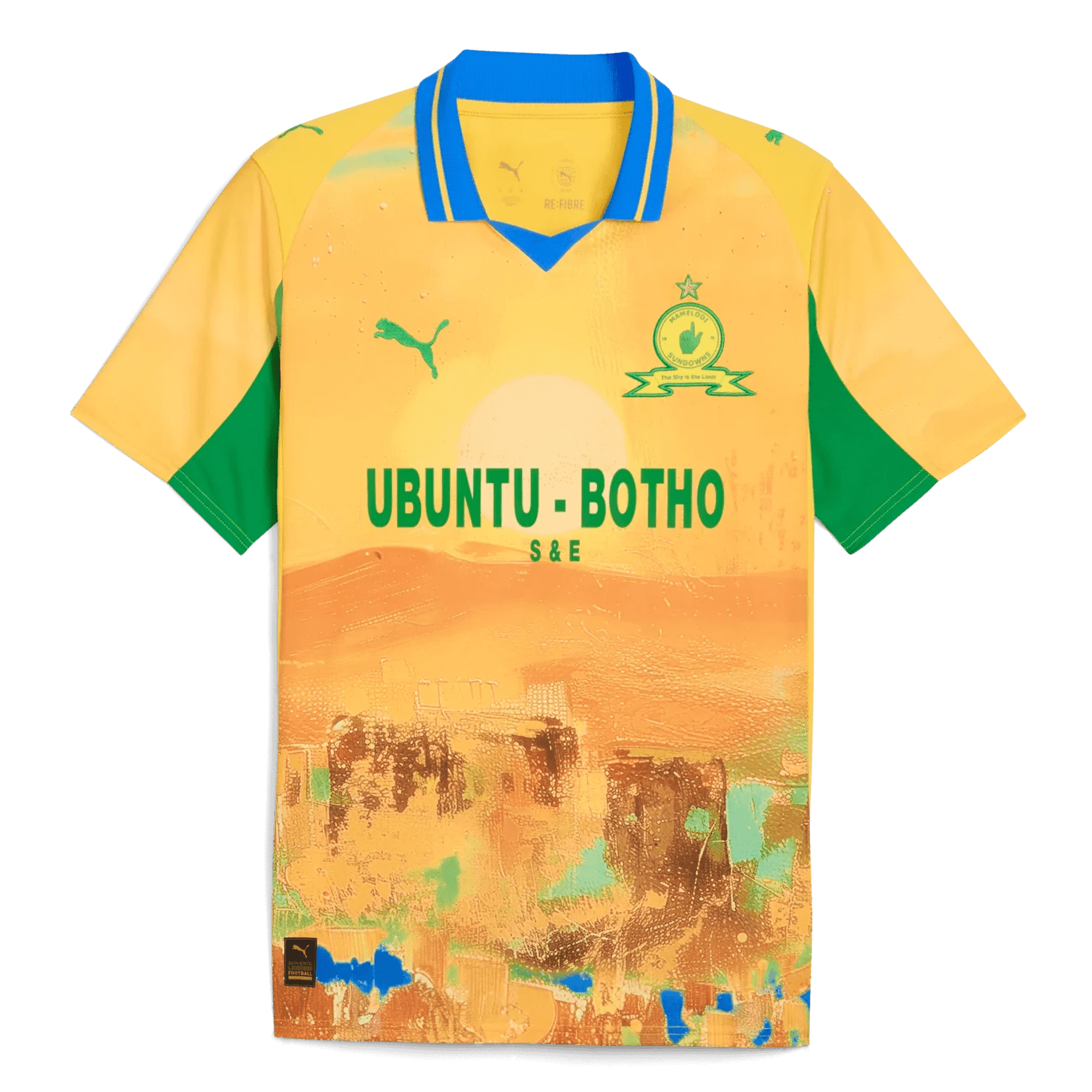 Puma 2025 Mamelodi Sundowns Men's Club World Cup KidSuper Stadium Home Soccer Jersey (Front)