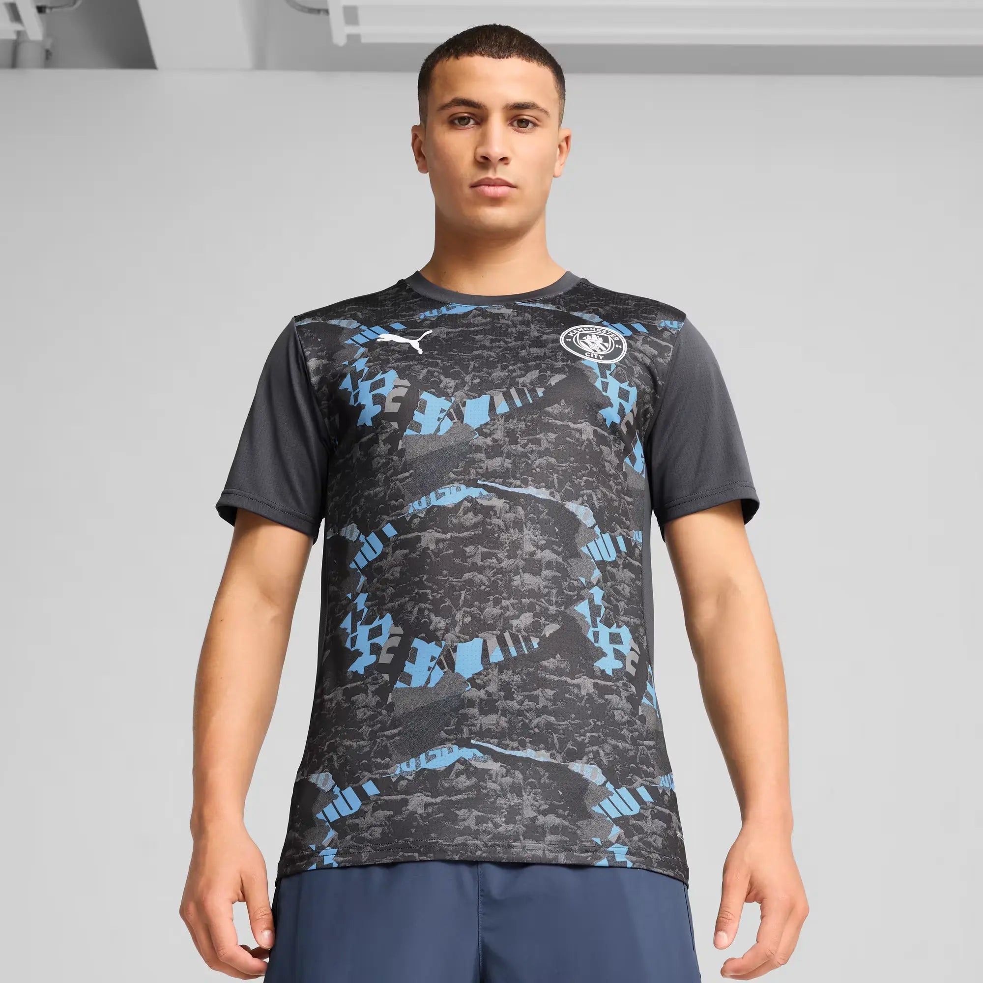 Puma 2025 Manchester City Men's Prematch SS Jersey