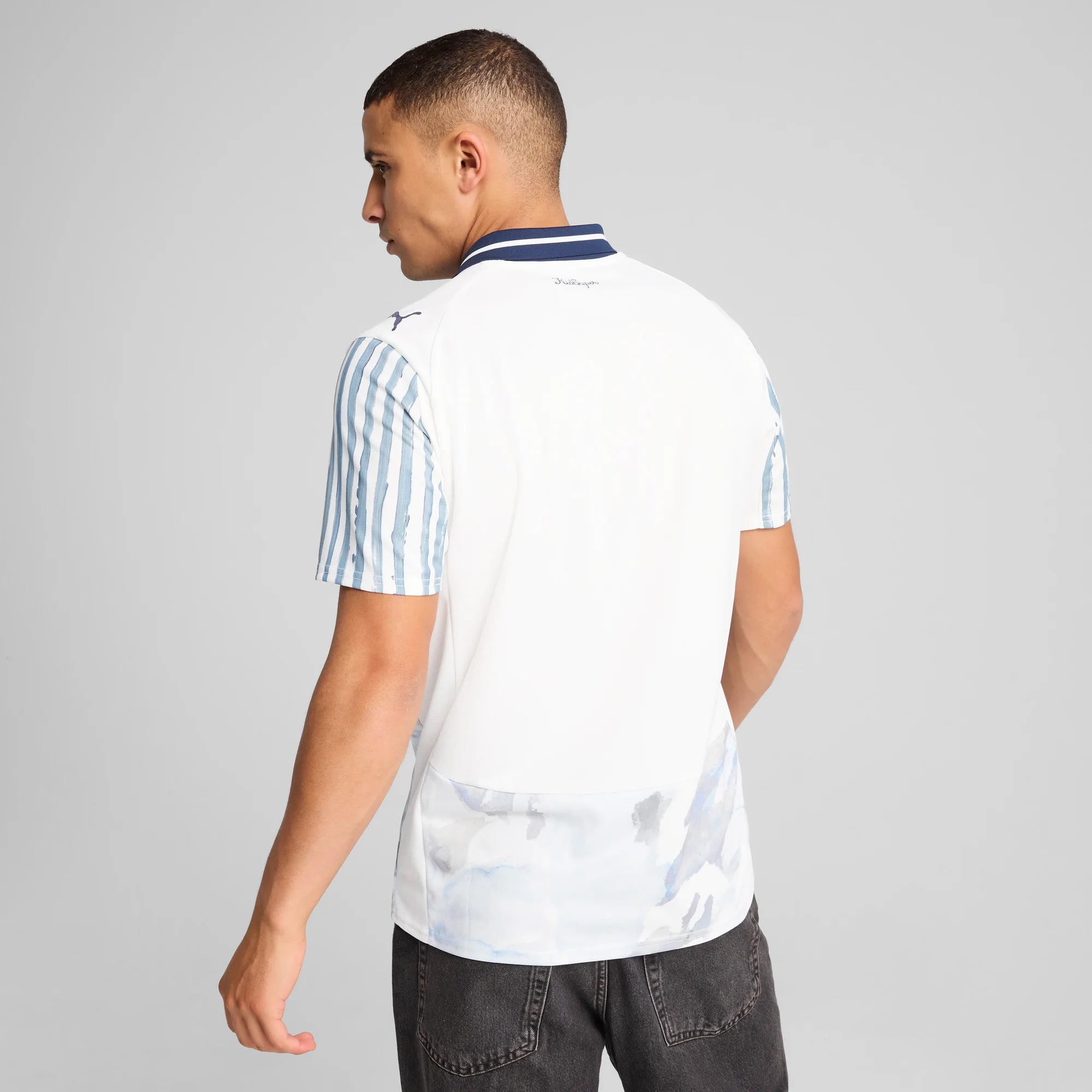 Puma 2025 Monterrey Men's Club World Cup KidSuper Stadium Home Soccer Jersey (Model - Back)