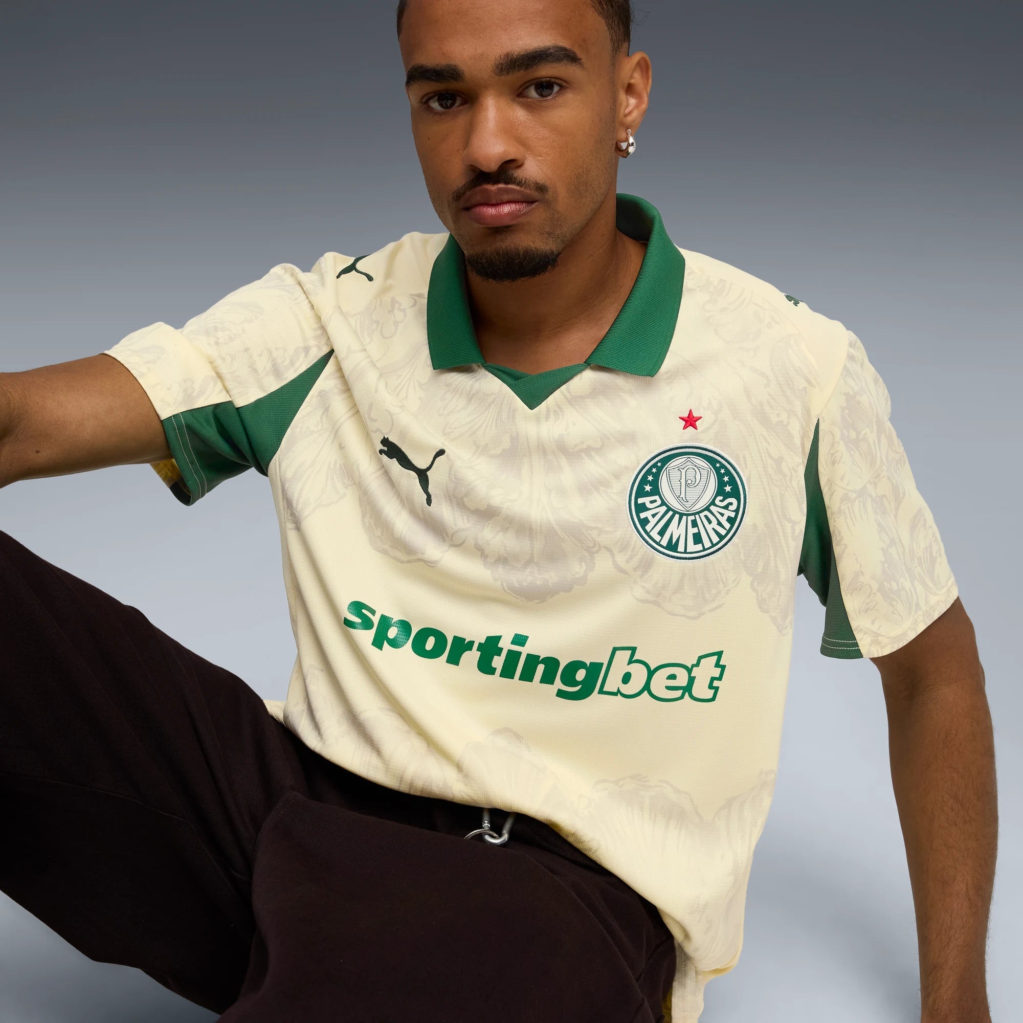 Puma 2025 Palmeiras Men's Club World Cup KidSuper Stadium Soccer Jersey