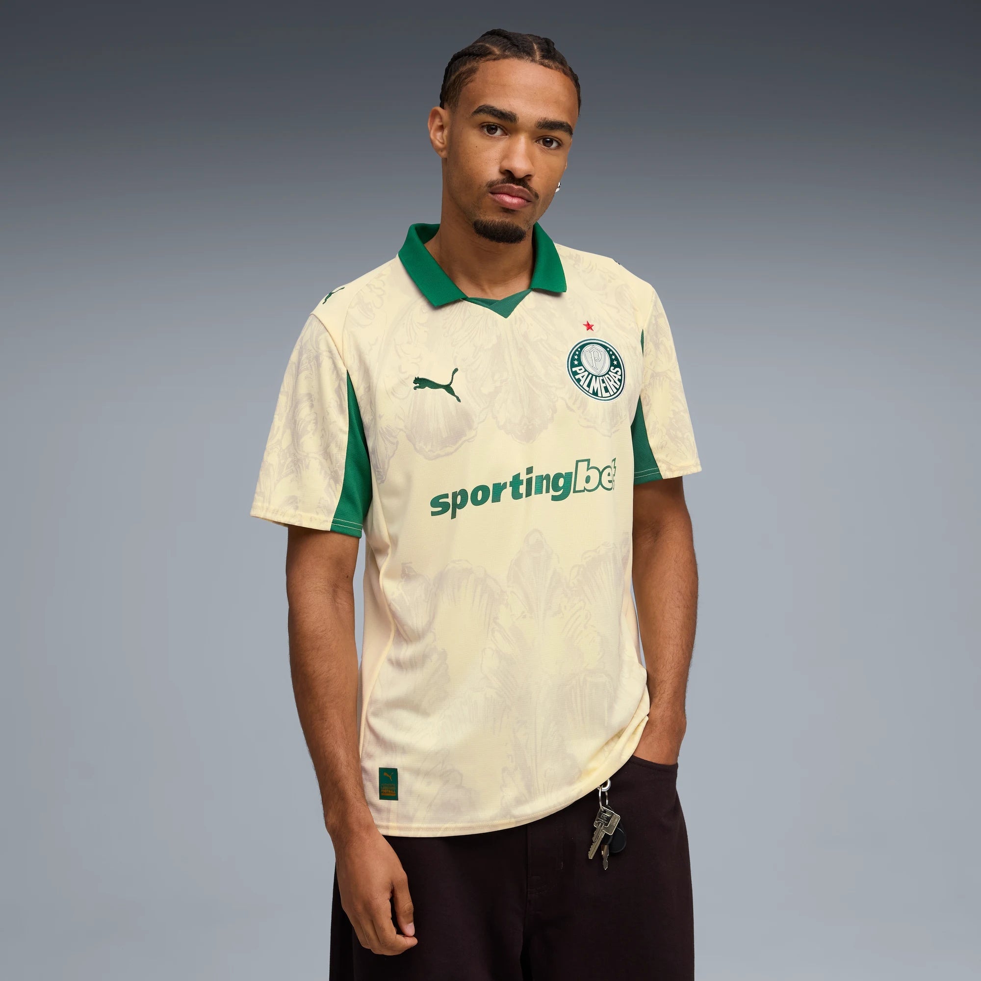 Puma 2025 Palmeiras Men's Club World Cup KidSuper Stadium Soccer Jersey
