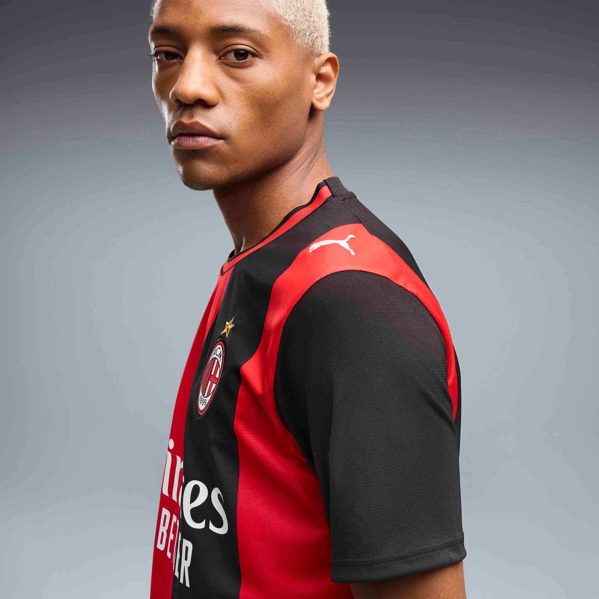 Puma 2026-27 AC Milan Men's Stadium Home Soccer Jersey – ProSoccer