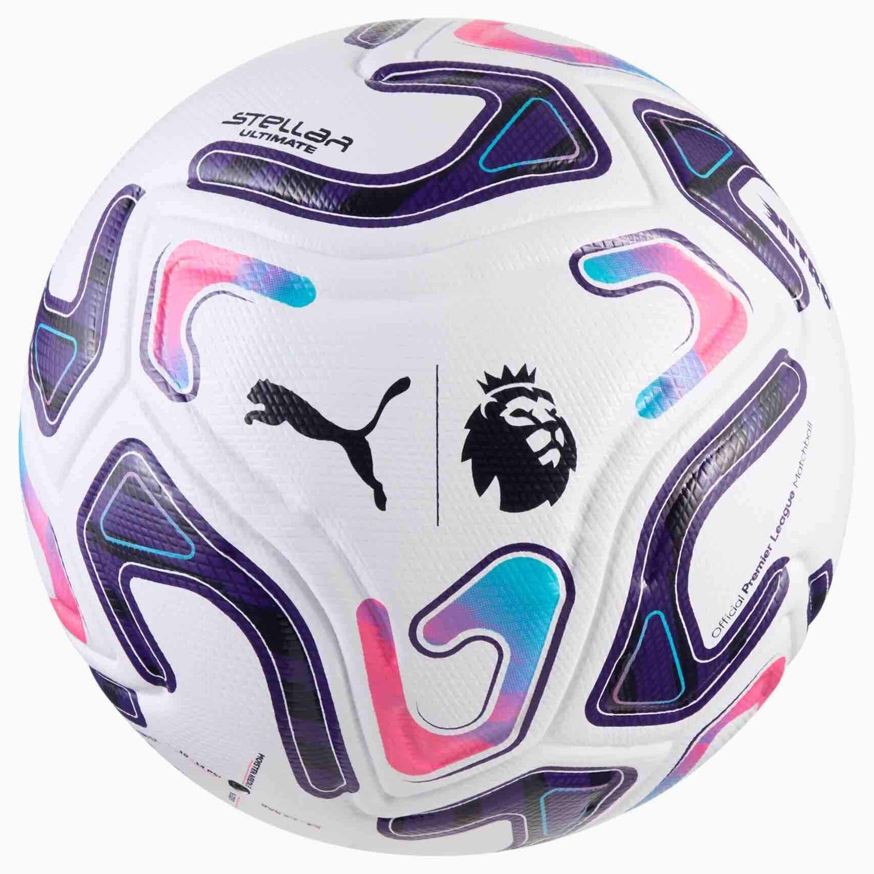 Puma 2026-27 Stellar Premier League Reactivity Nitro Ultimate Soccer Ball (Front)