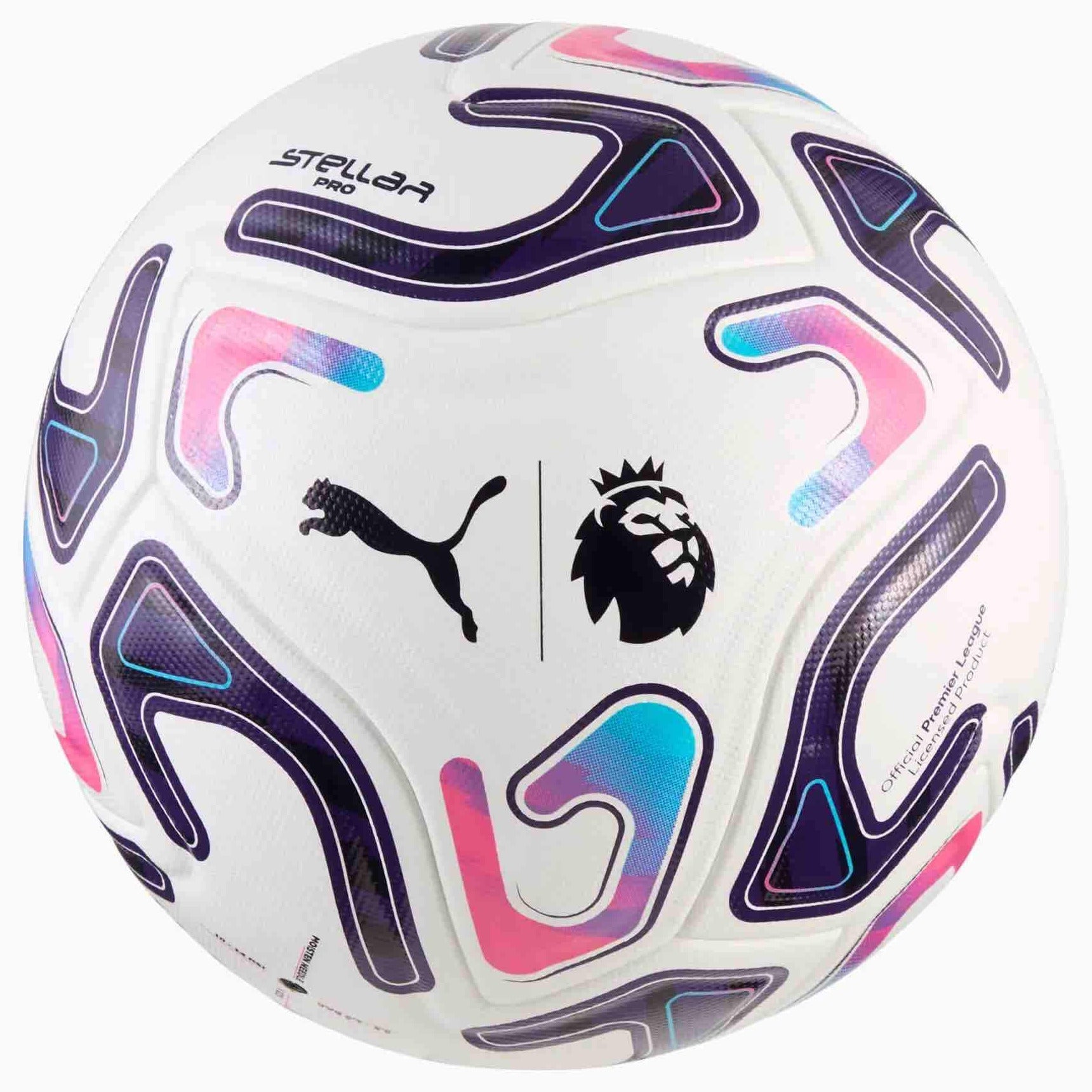 Puma 2026-27 Stellar Premier League Reactivity Pro Soccer Ball (Front)