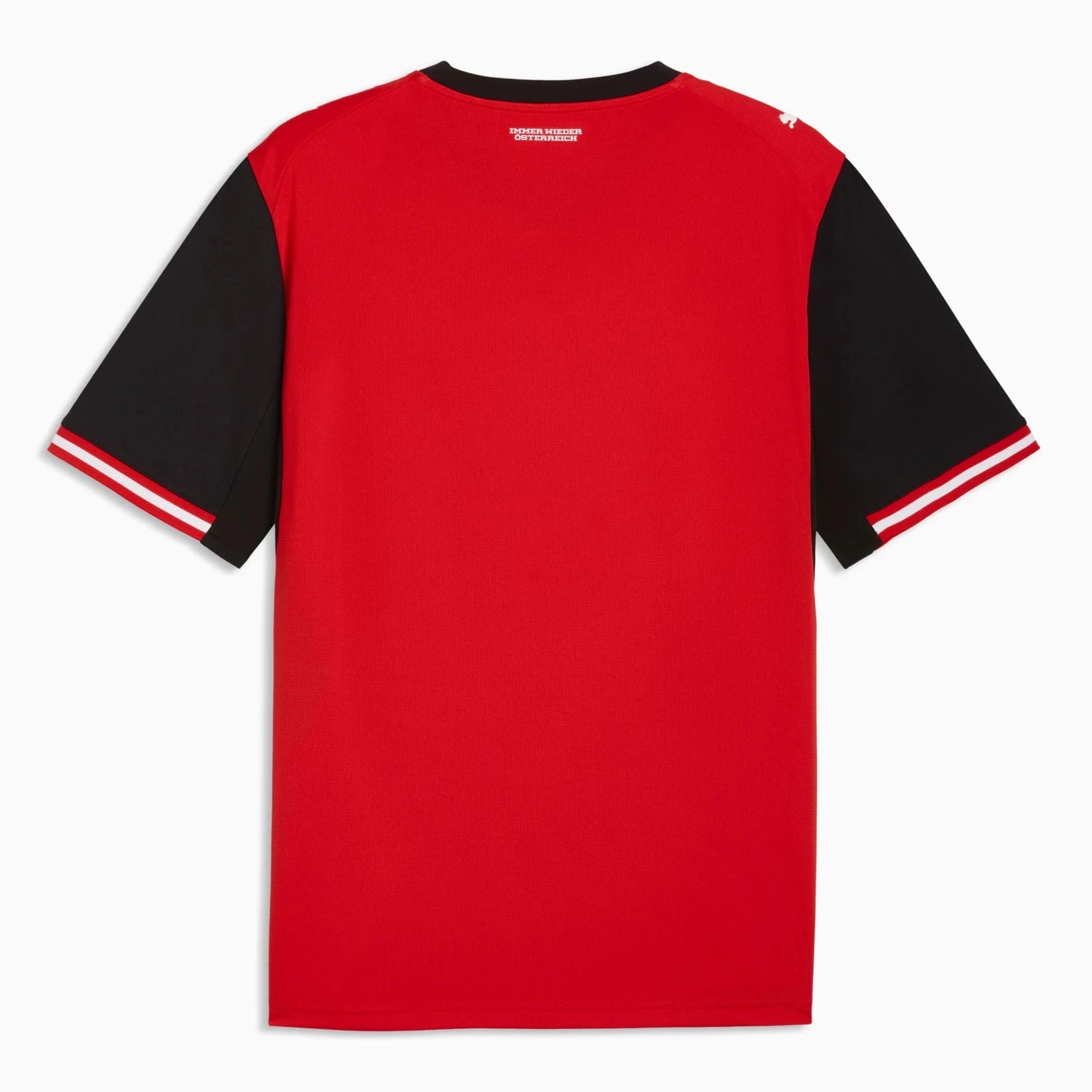 Puma 2026 Austria Men's Stadium Home Soccer Jersey (Back)